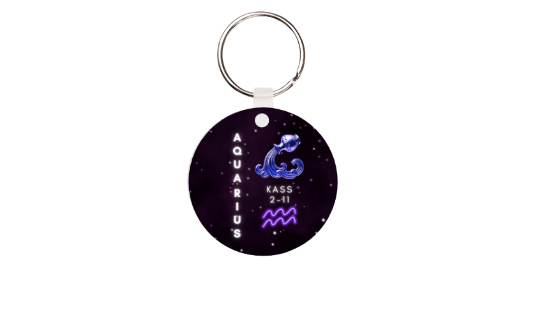 Customizable Zodiac Key Chain