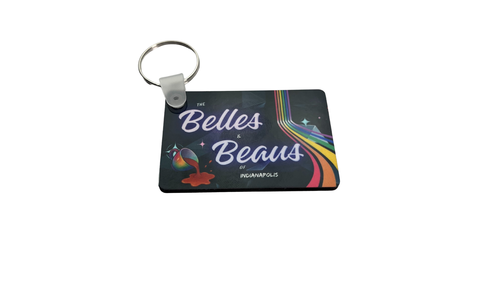 Support Belles and Beaus Key Chain
