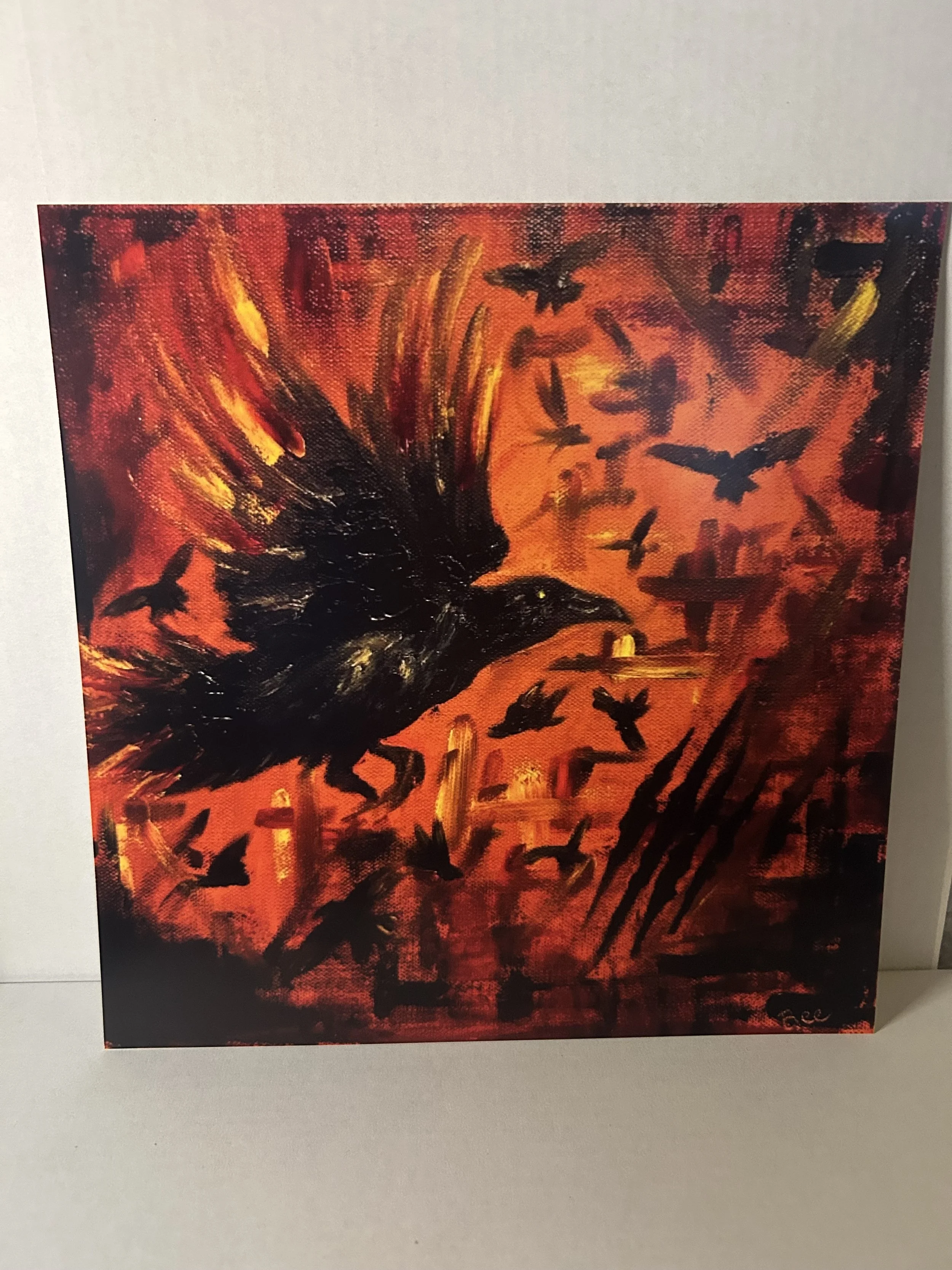 Flaming Murder Print