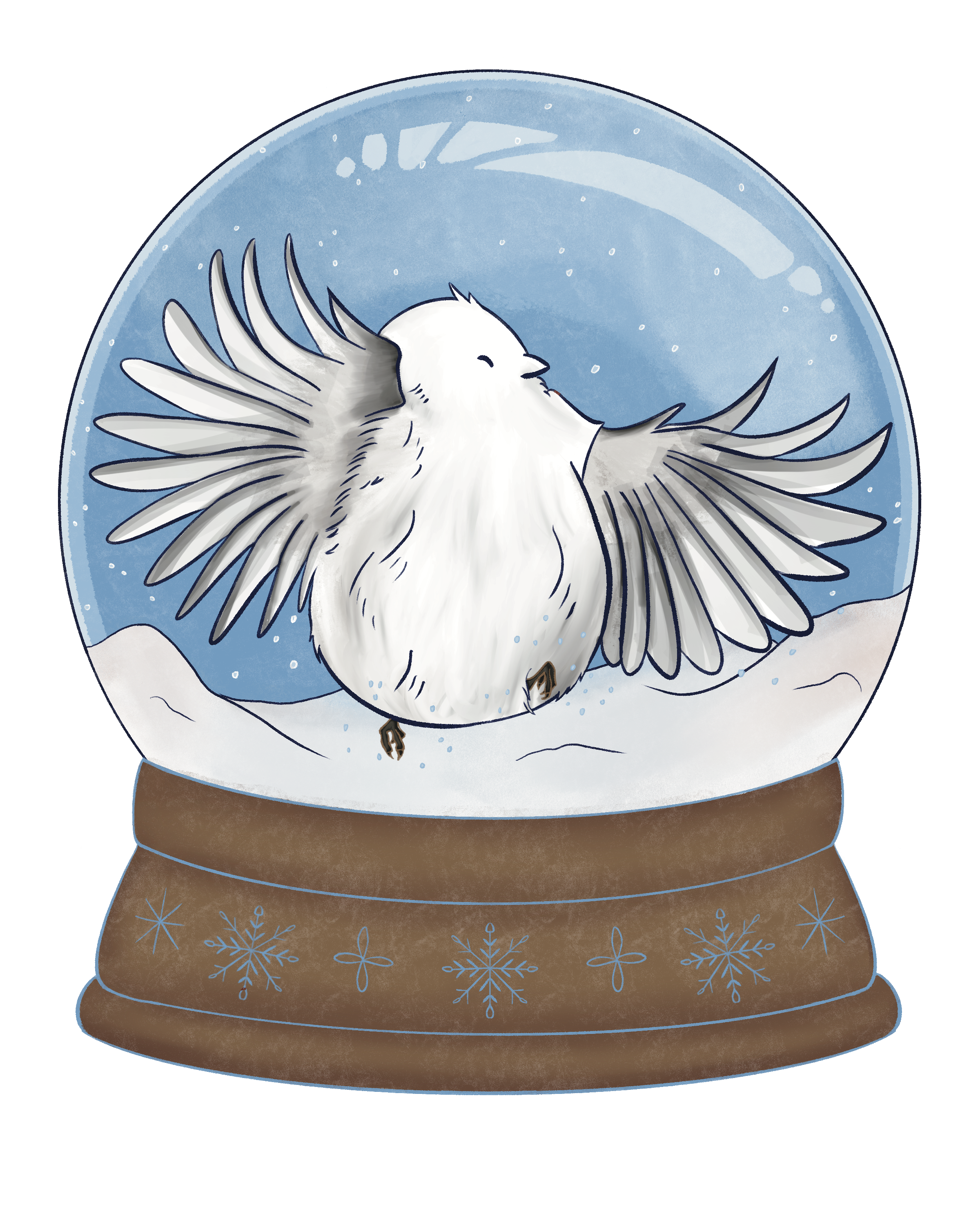 Snowy Soiree Sticker