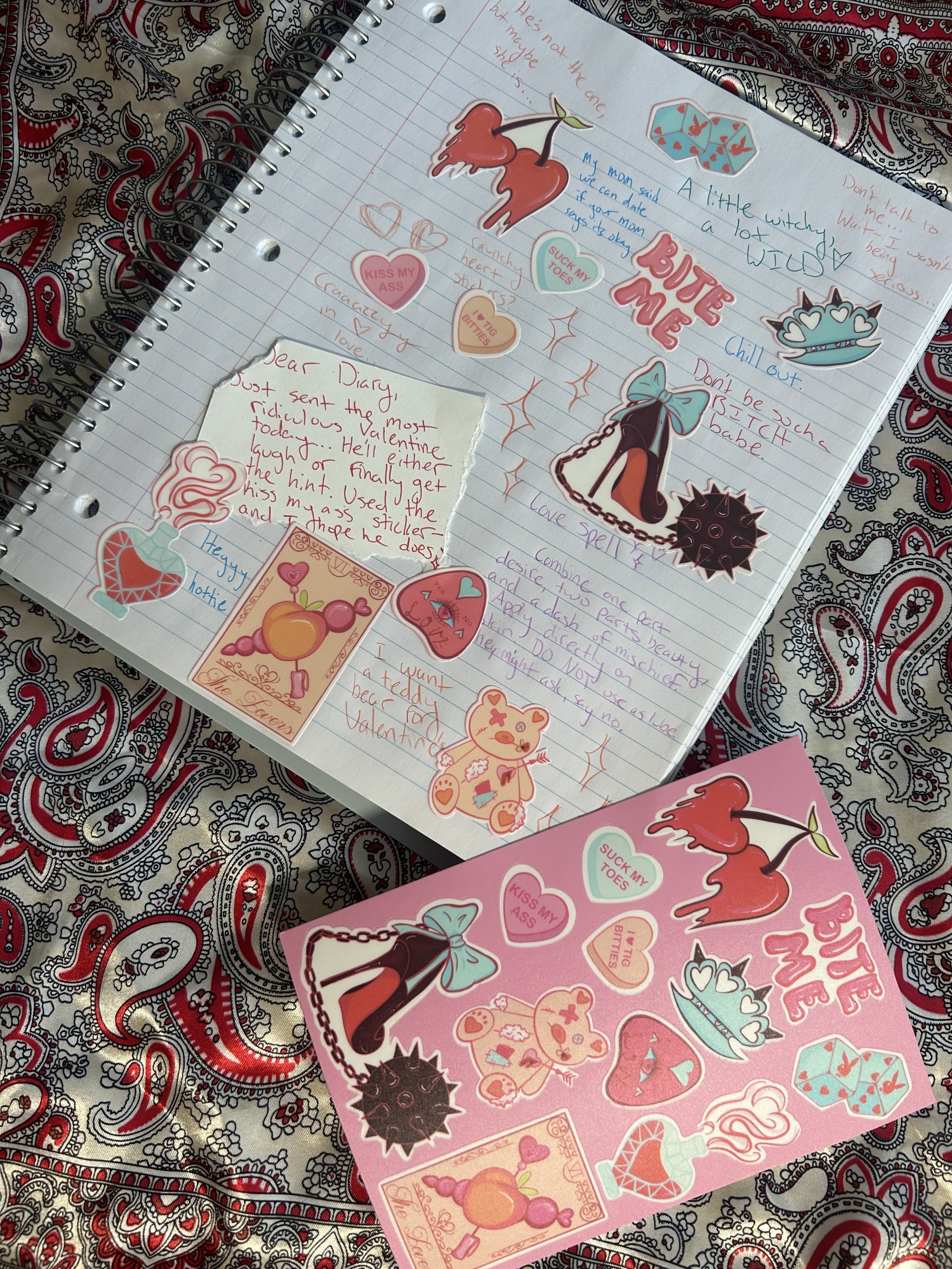Valentine's Sticker Sheet
