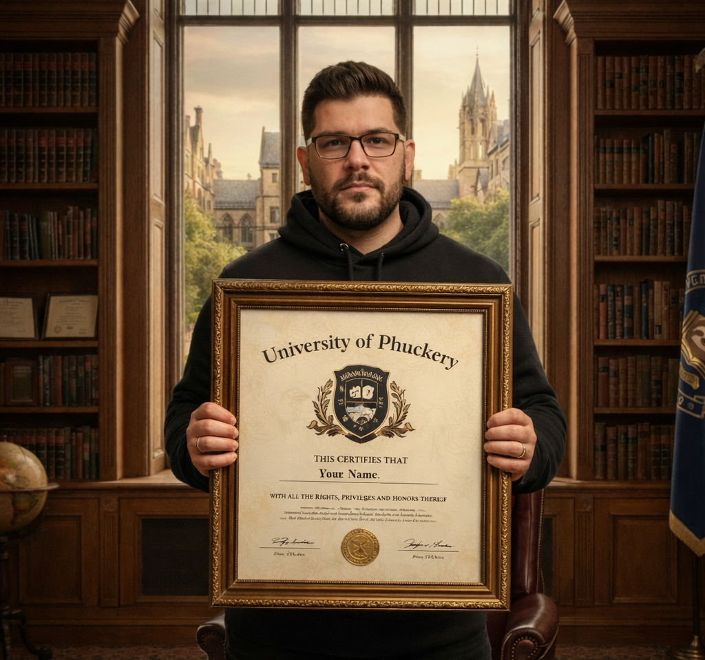 Welcome to the Journal of Phuckery