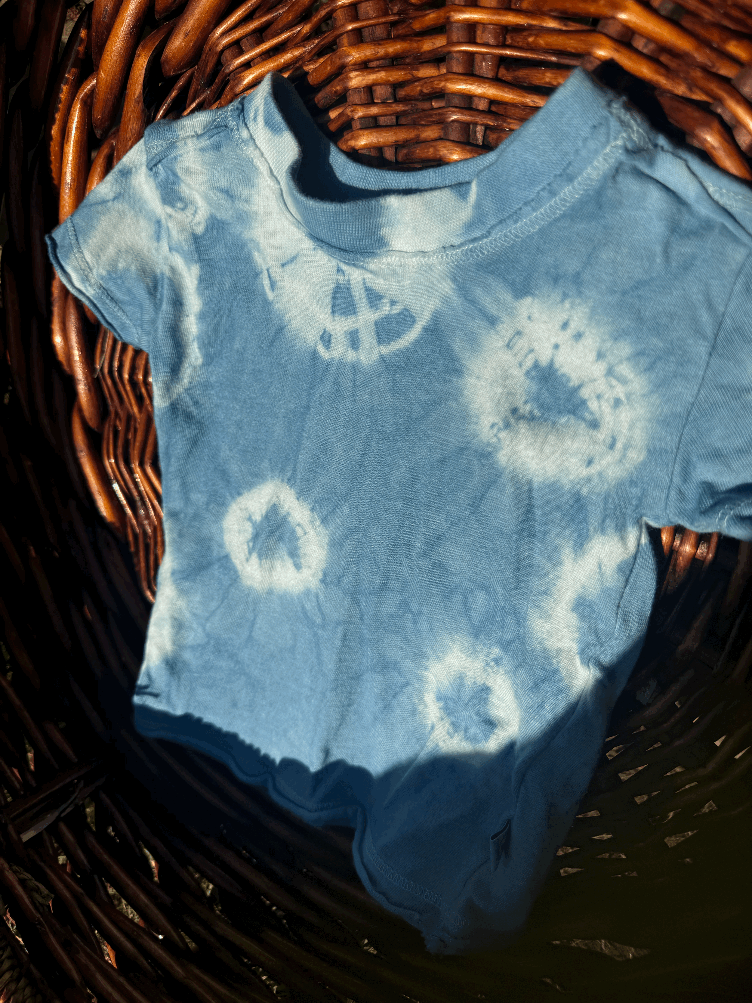 Indigo Dyed Top (newborn)