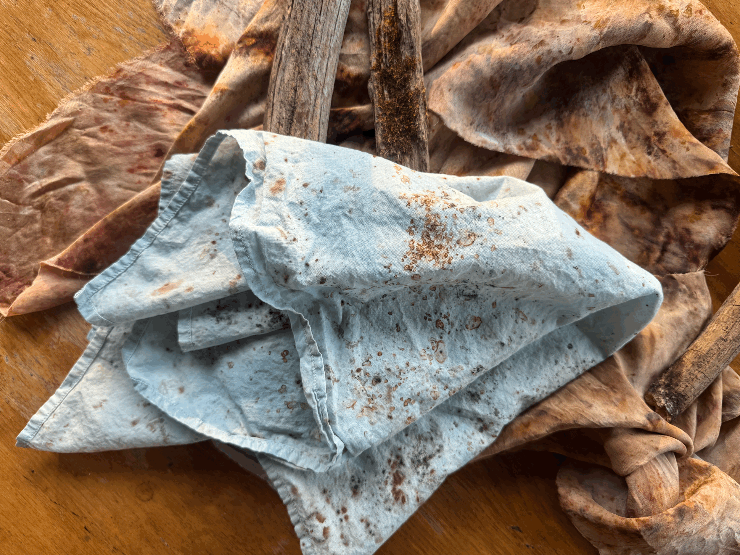 Naturally Dyed Bandana