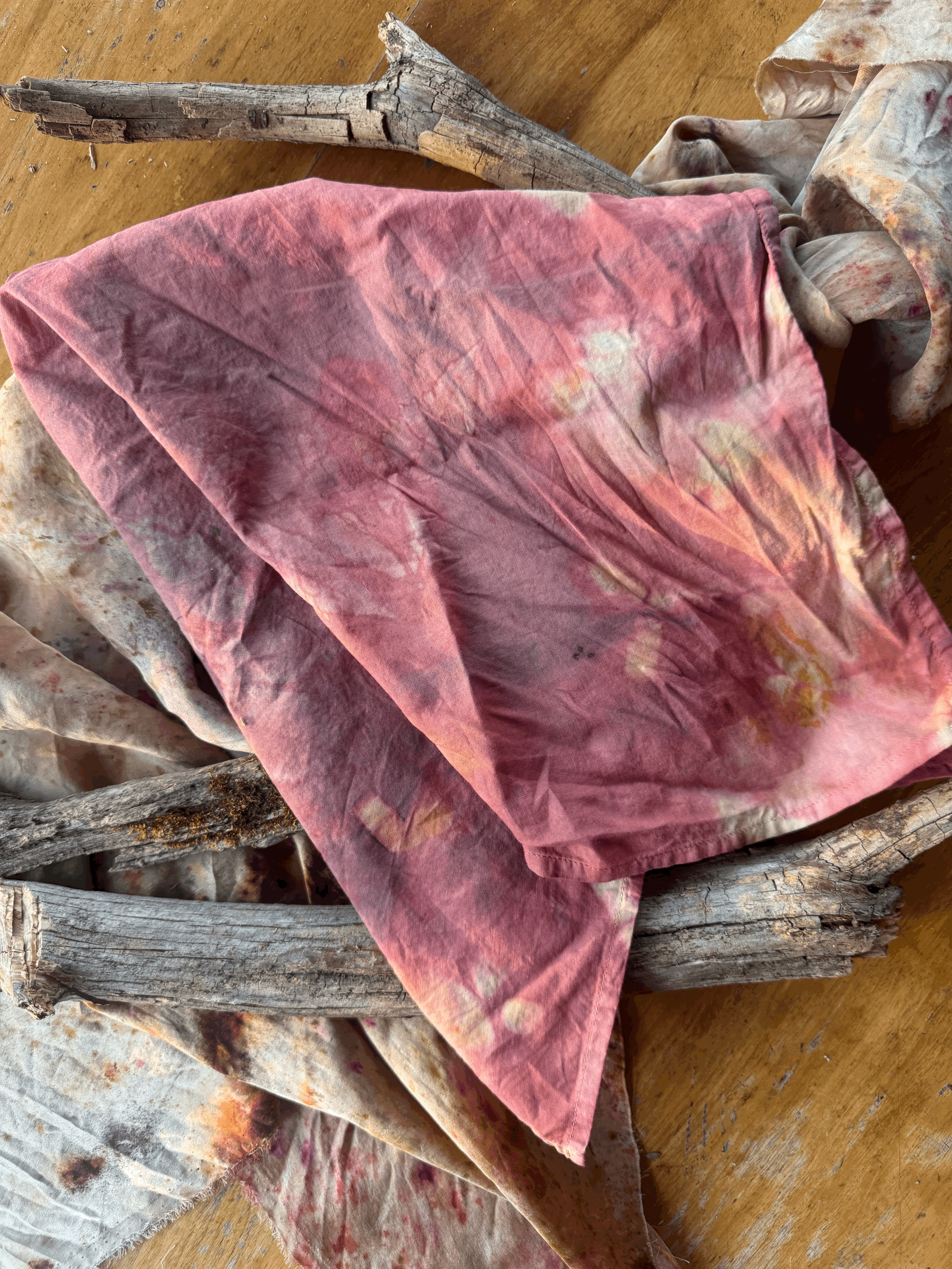 Naturally Dyed Bandana