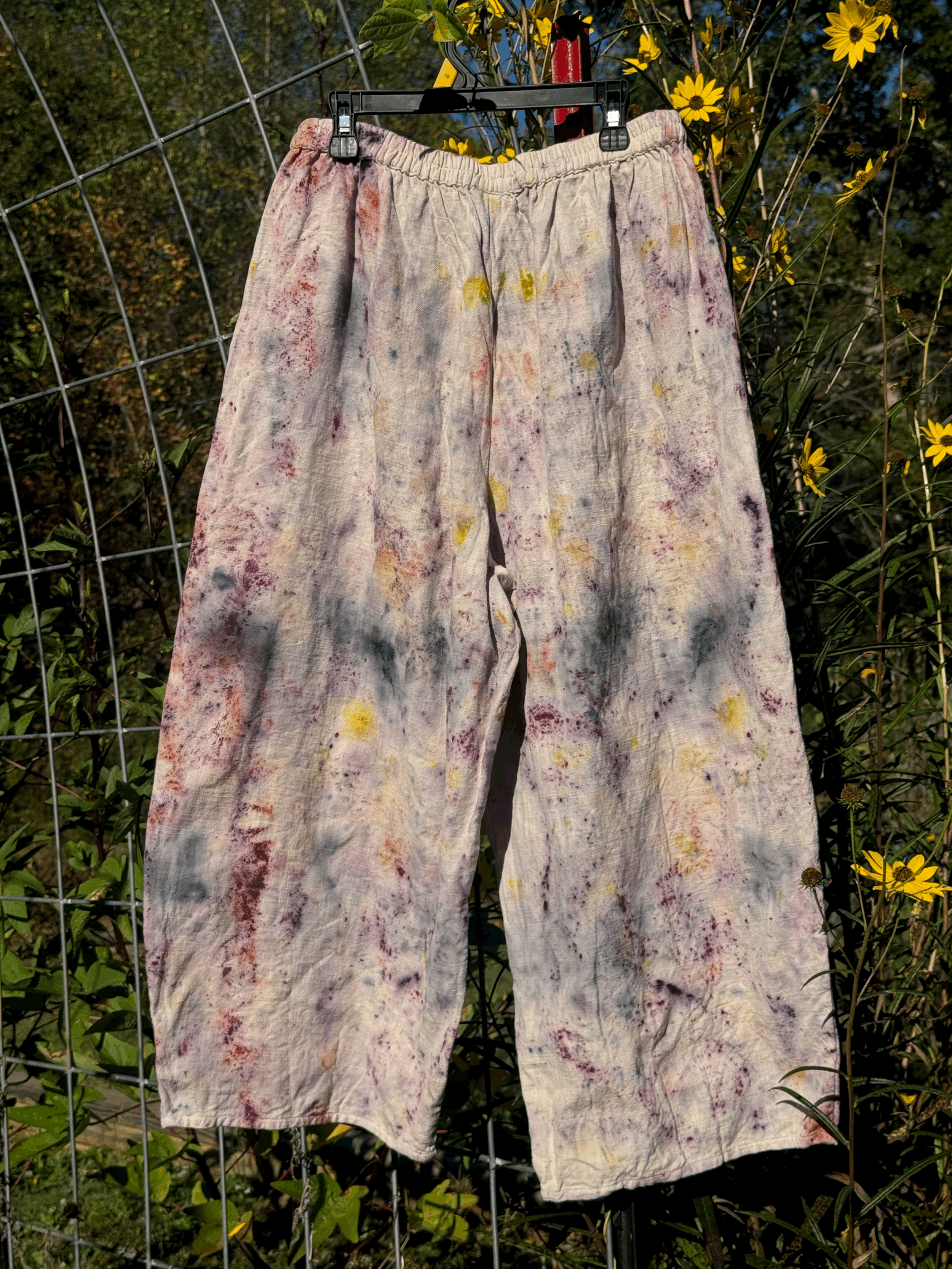 Naturally Dyed Cropped Pant