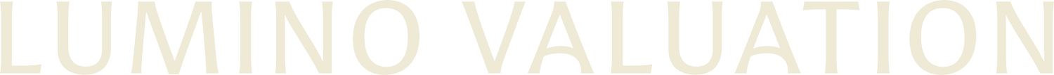 LUMINO VALUATION