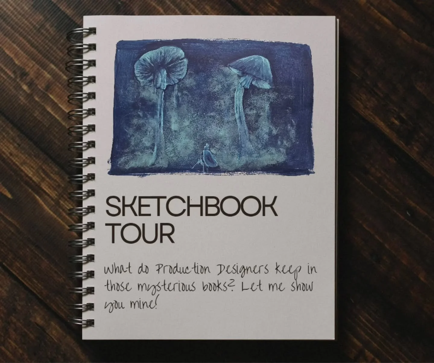 Have you ever seen a production designer's sketchbook and wondered 'what in the world are they hiding in there'? 

Well, allow me to give you a little tour of what's been hiding in mine.

From concepts and world building, to floorplans, to storyboard