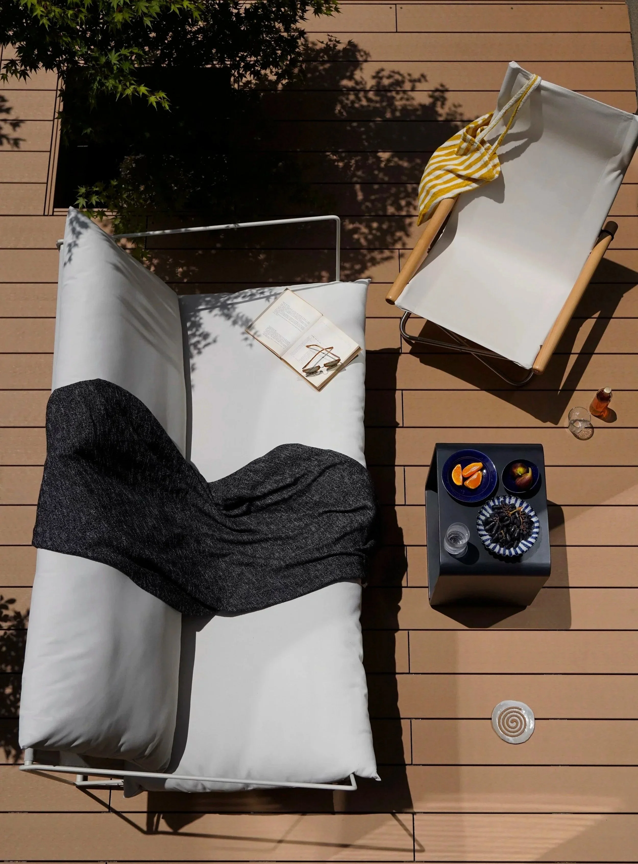 Outdoor Furniture Prop Styling Bird's Eye View