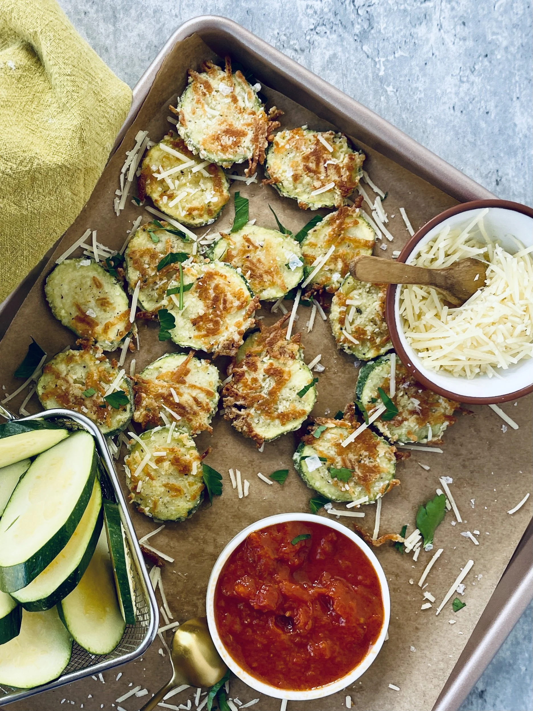 Baked Zucchini Chips