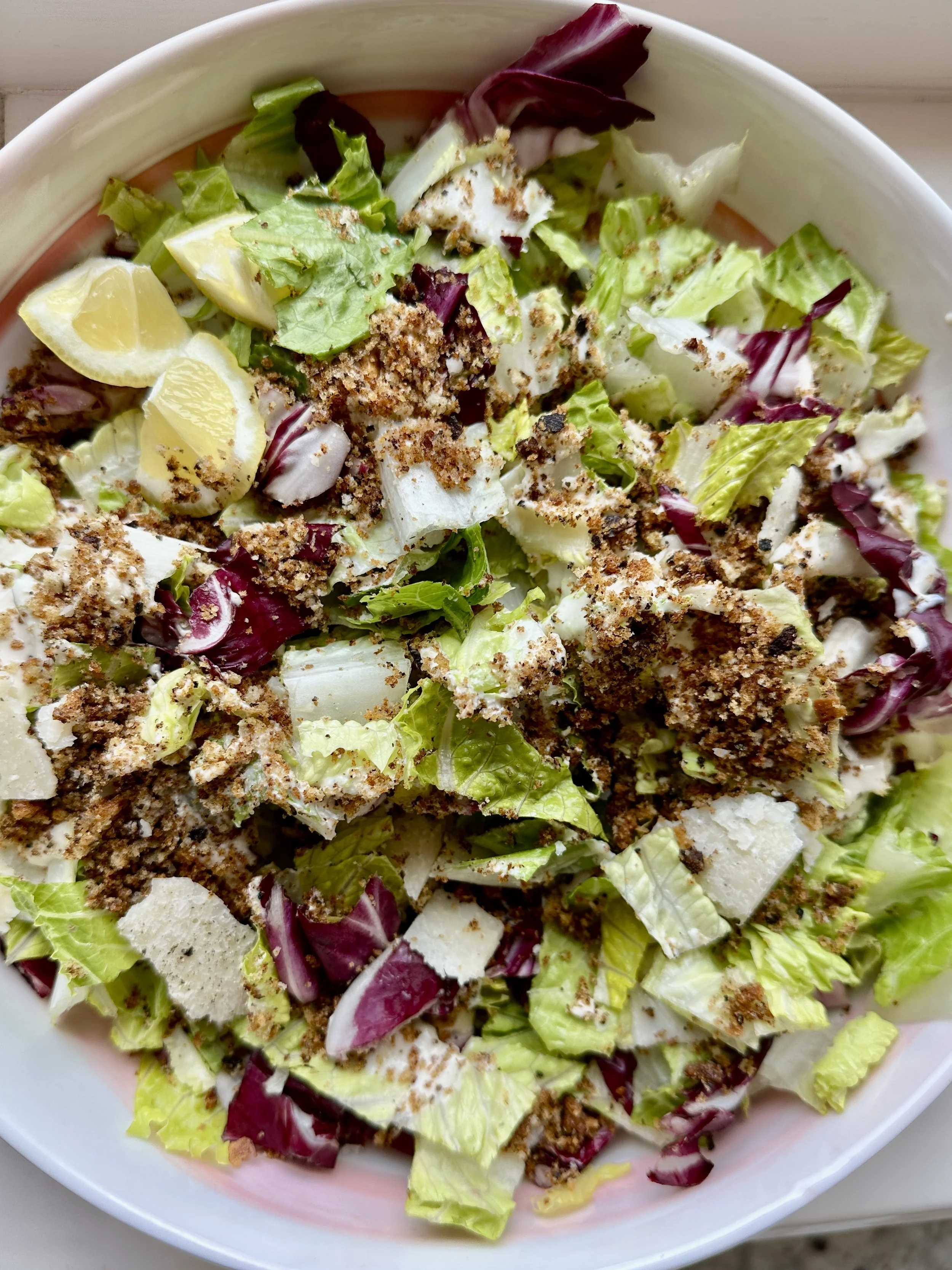 Greek Yogurt Caesar Salad