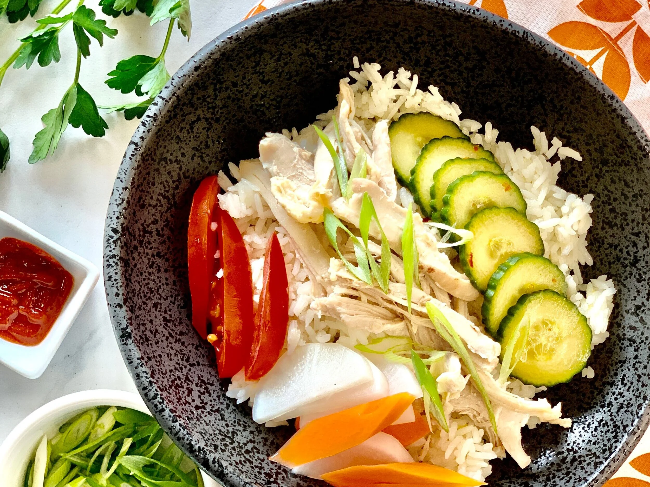 Hainanese Chicken Rice