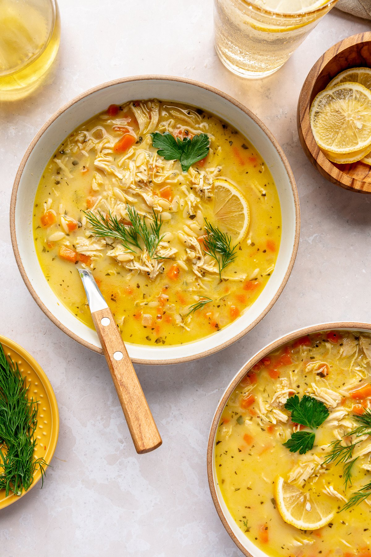 Lemon Chicken Soup
