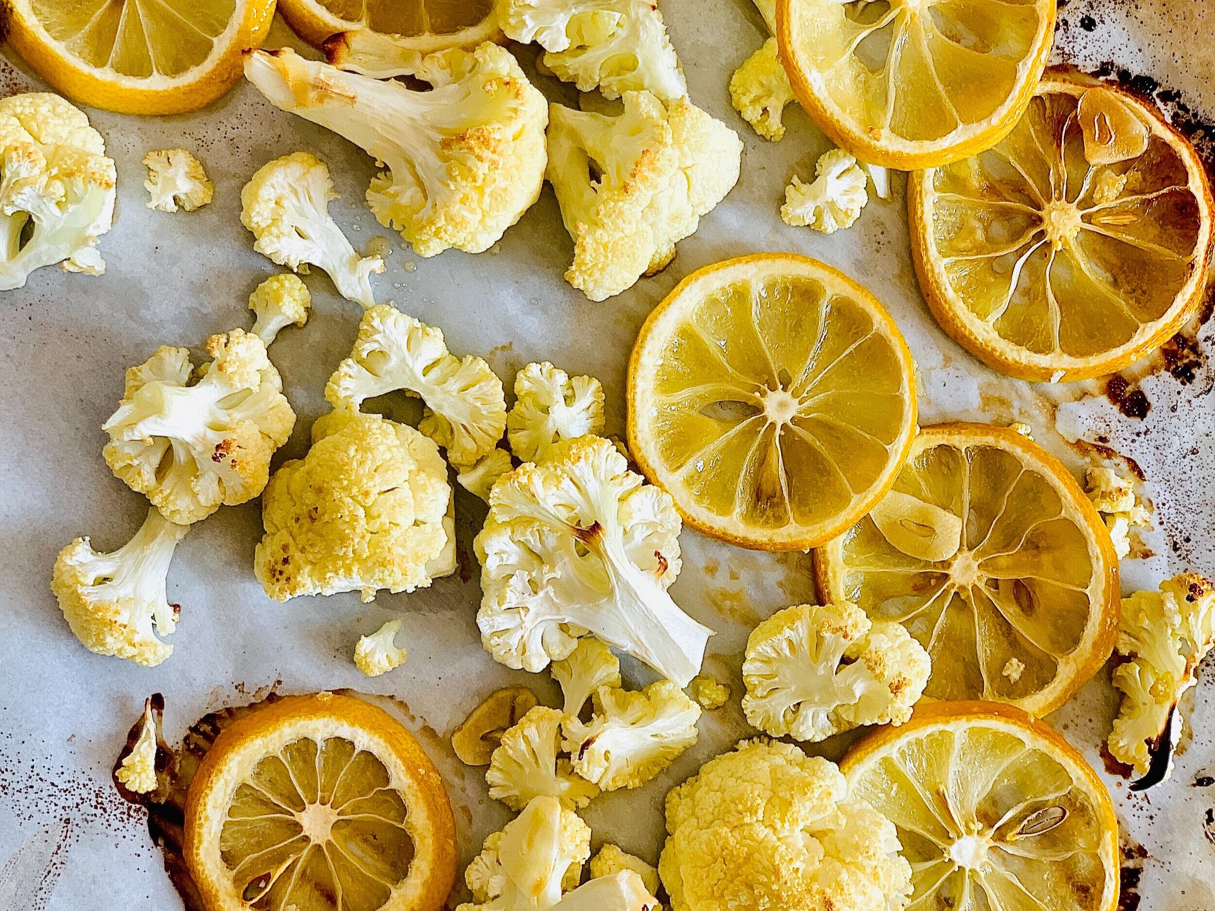 Lemon Roasted Cauliflower