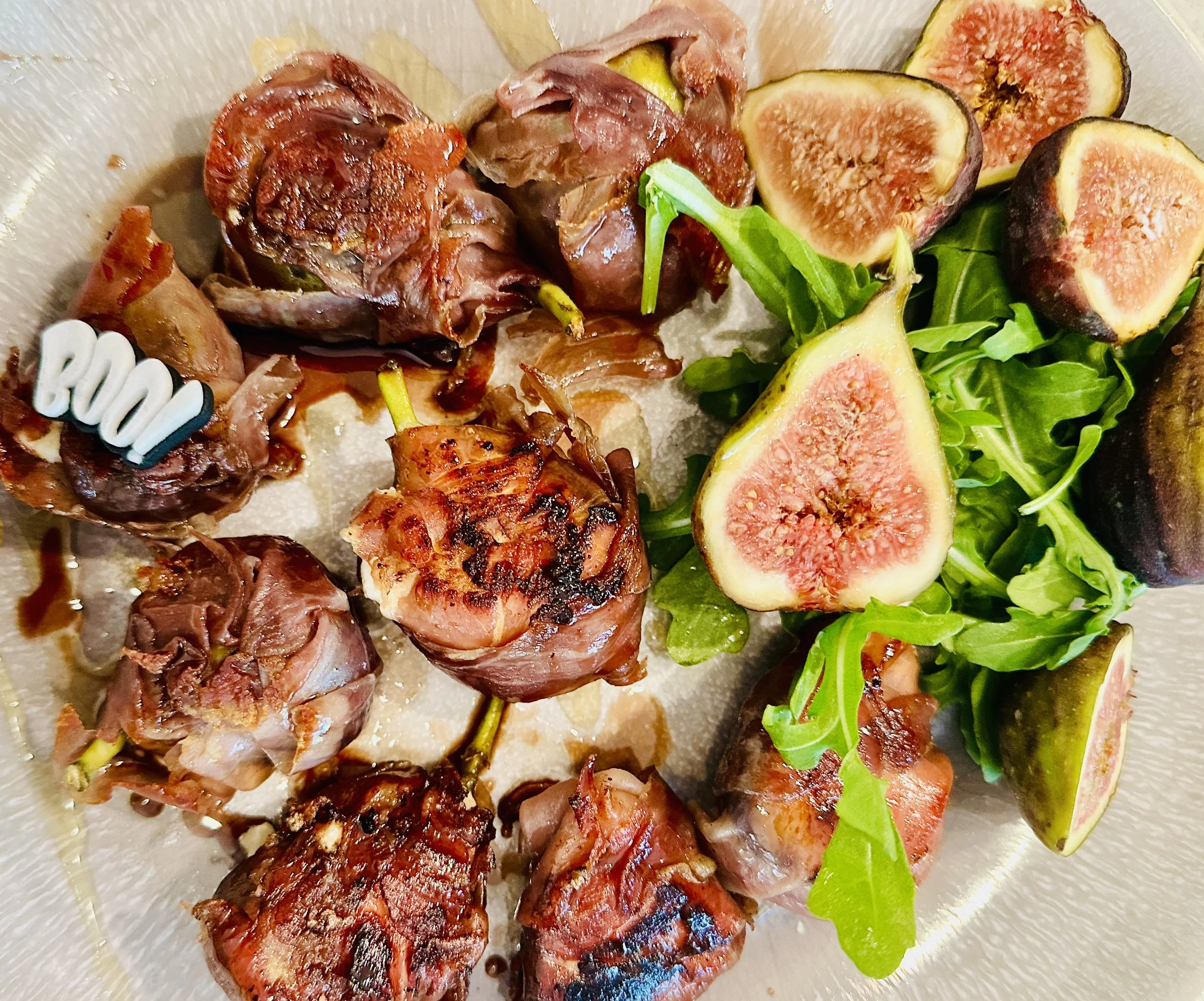 Prosciutto Wrapped Figs