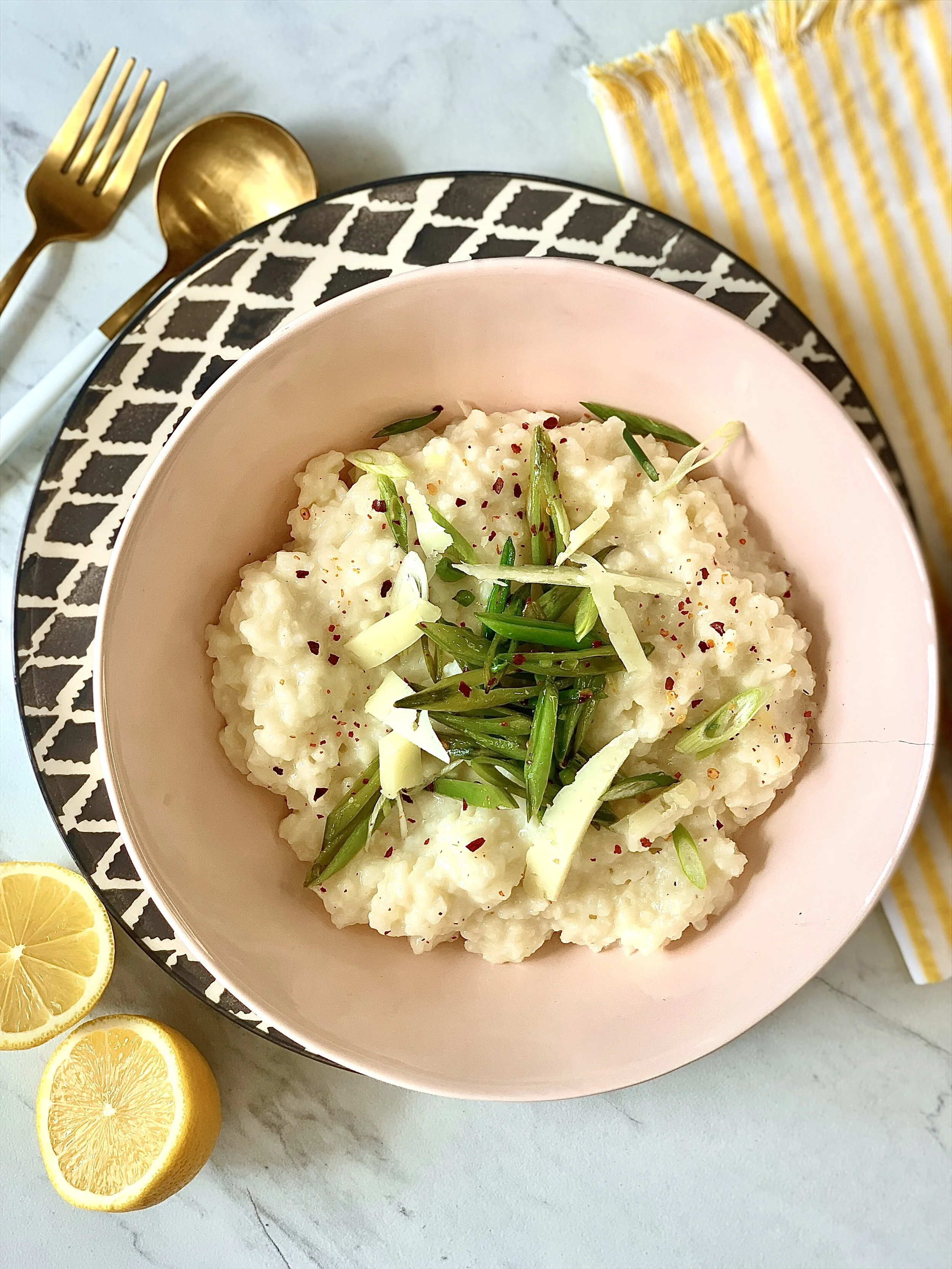 Risotto Sugar Snaps