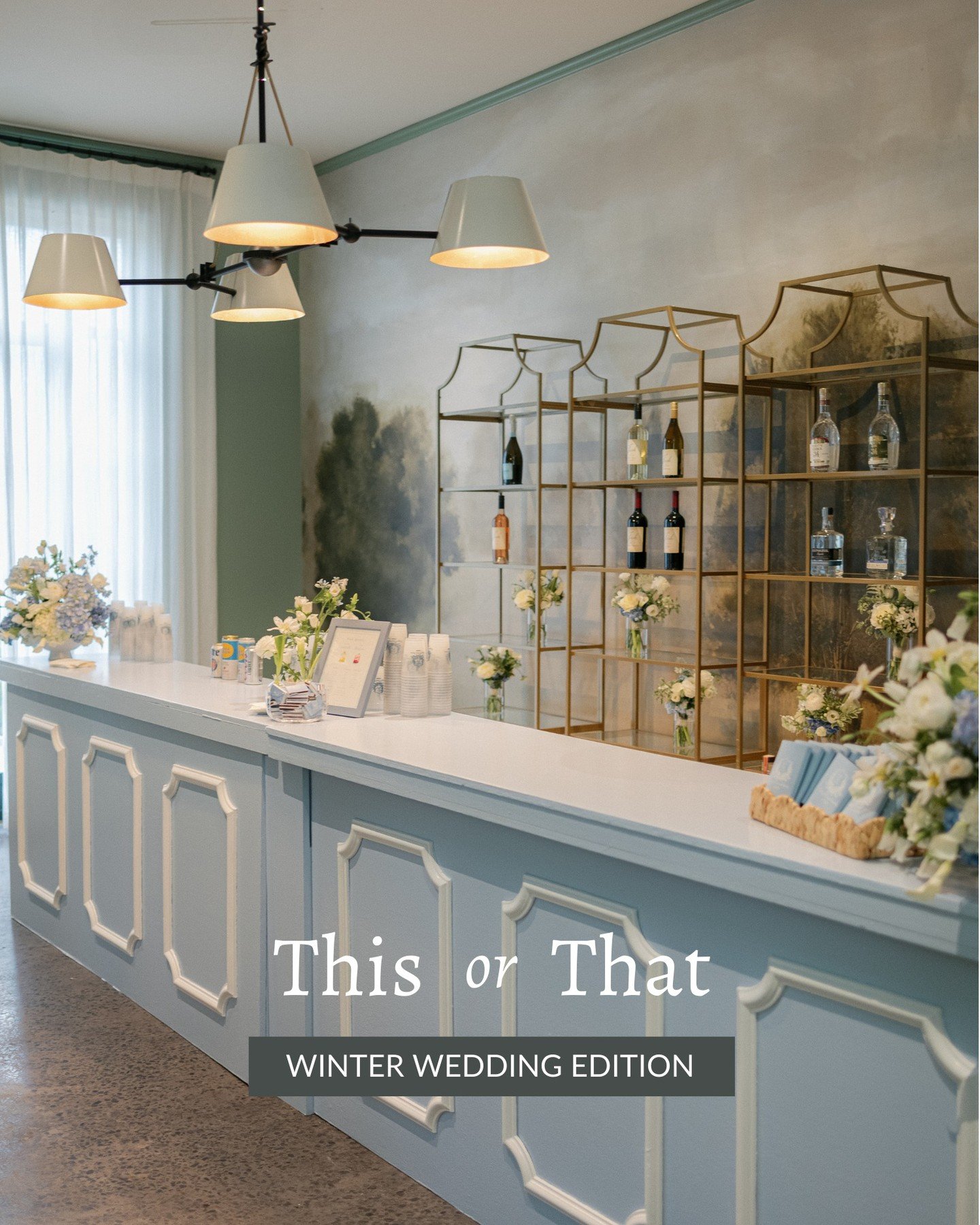 Winter wedding design is shaped through thoughtful decisions. 🕯️❄️

From ceremony aisles to reception moments, each element influences how the space feels and moves throughout the day.

Let us know in the comments which choices you'd make!

Photogra