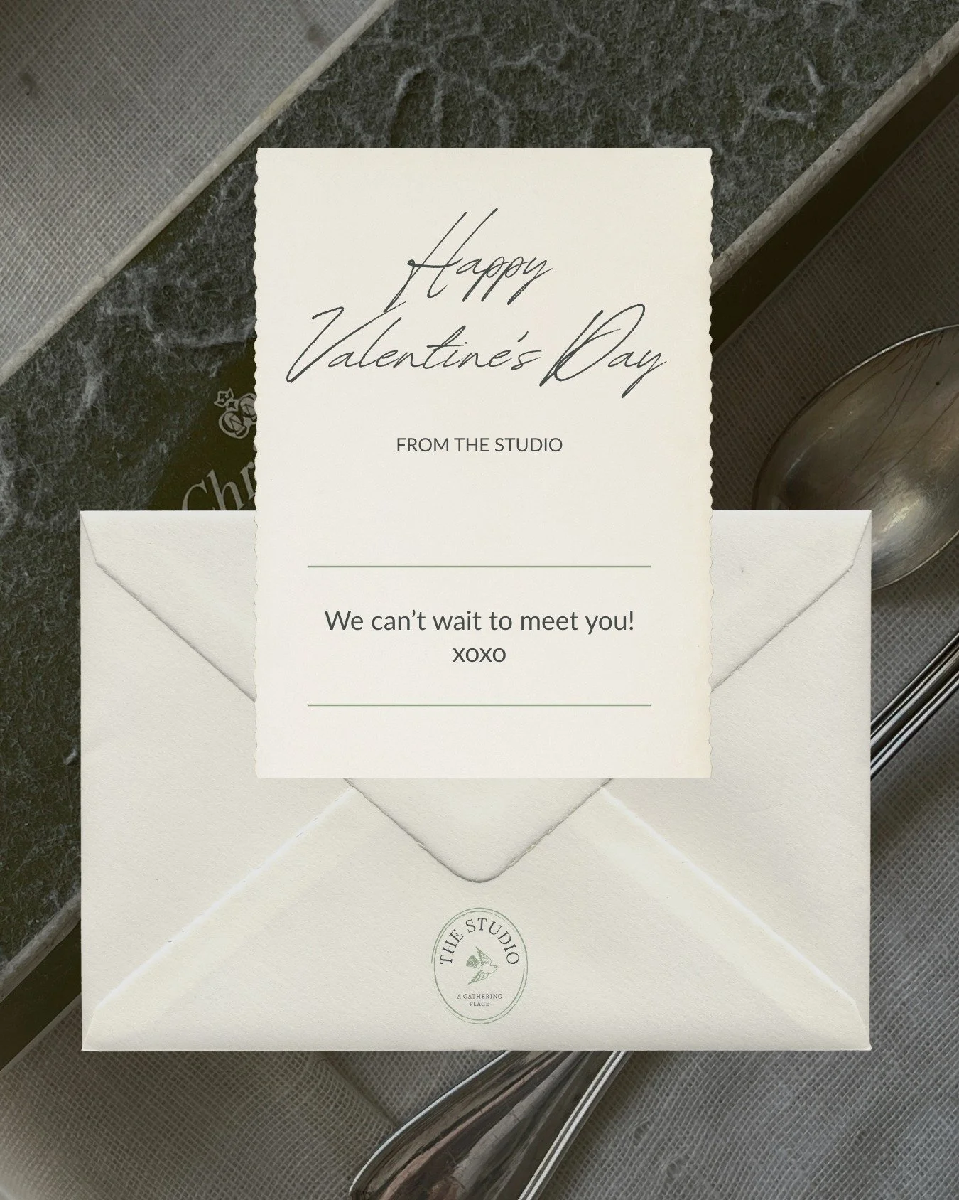 Sending love from The Studio. 🤍

The doors aren&rsquo;t open yet,
but the heart is very much in it.

We can&rsquo;t wait to meet you.

#ValentinesDay #ComingSoon #WeddingVenue #NewSpace #Alabama