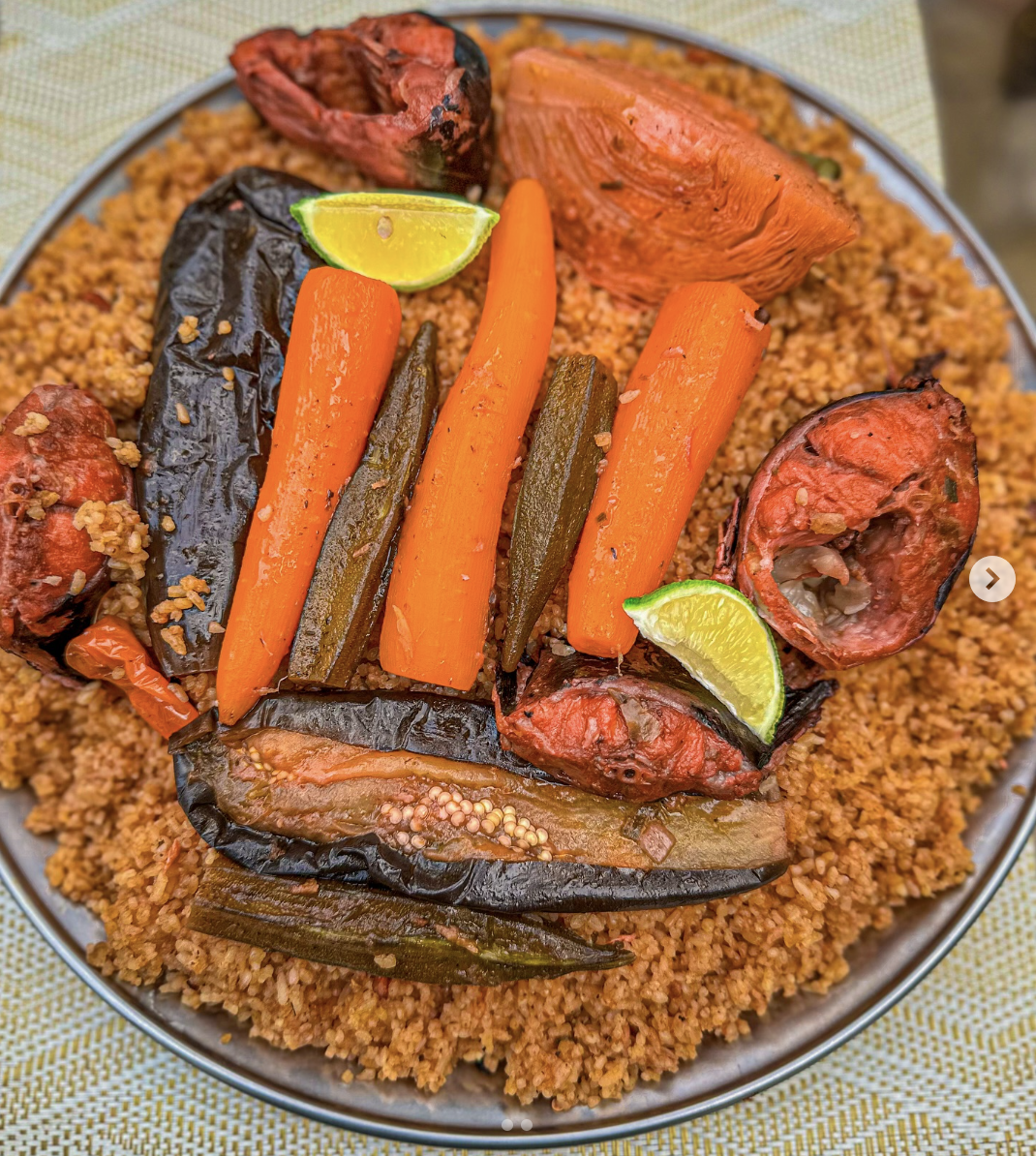 Senegalese jollof (thieboudienne)