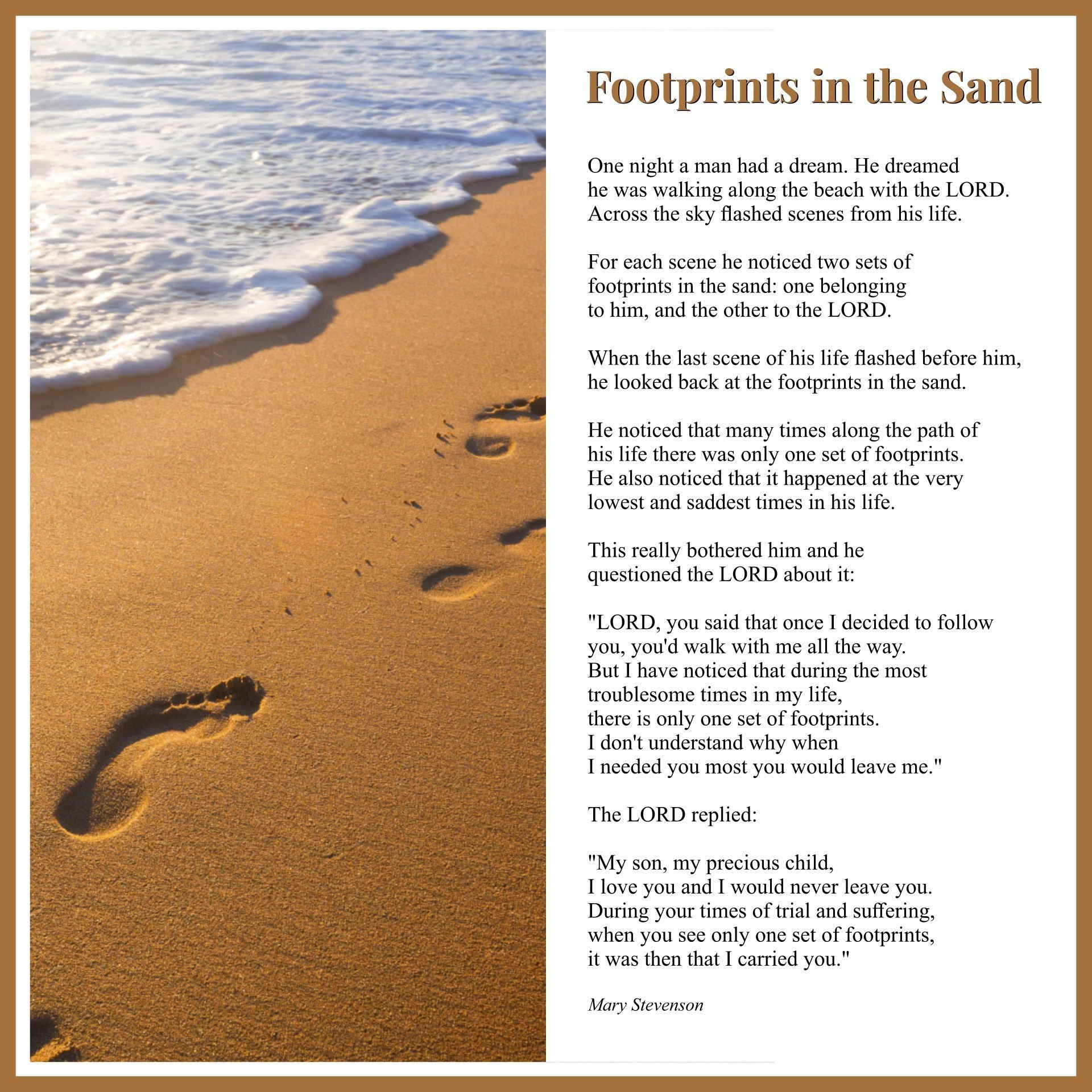 LIFE’S  JOURNEY -                                                                YOU  ARE  NOT  ALONE