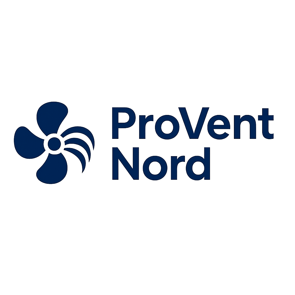 ProVent Nord logo with a stylized propeller icon and the company name in dark blue text.