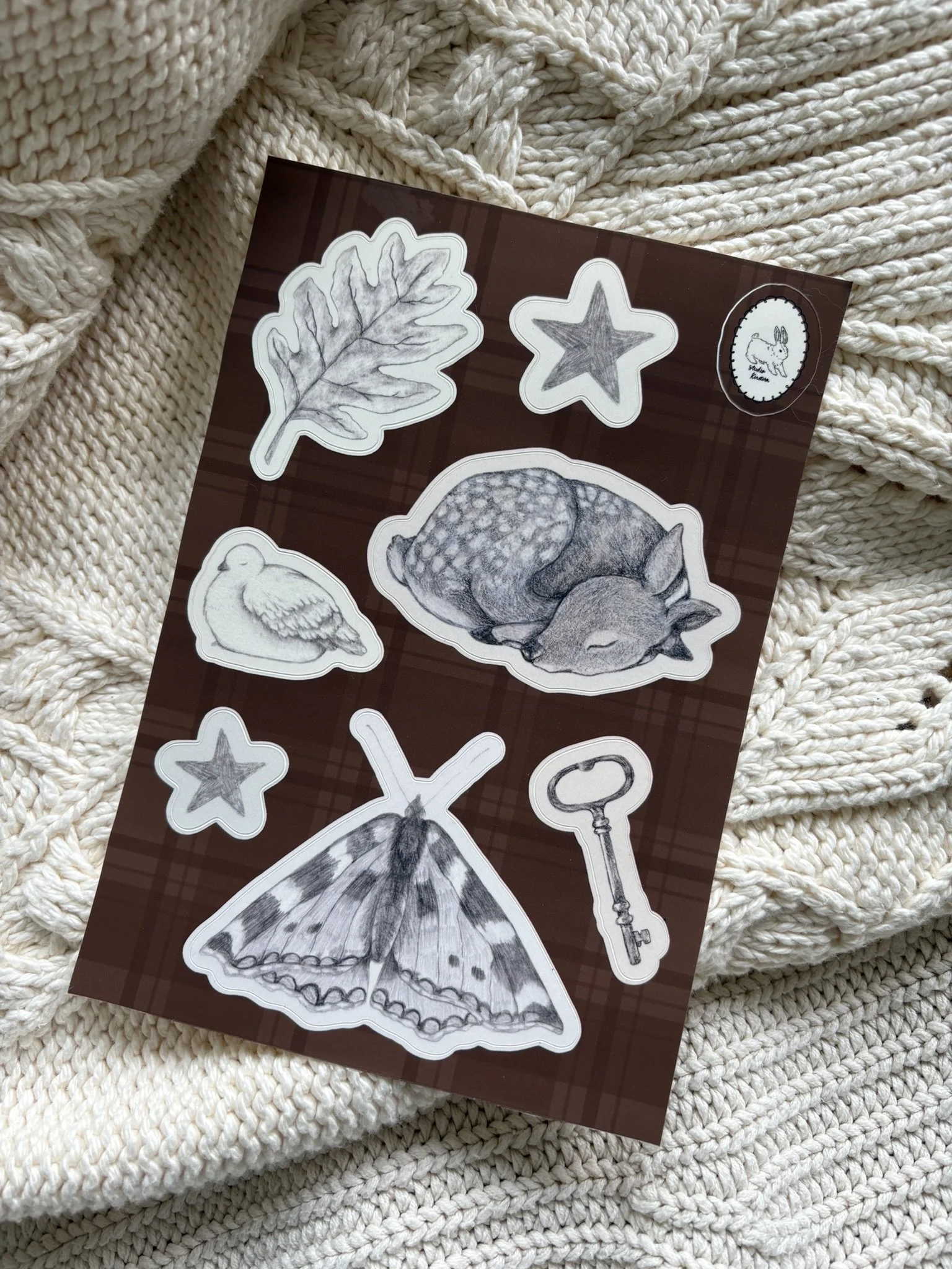 Fawn & Friends Sticker Sheet