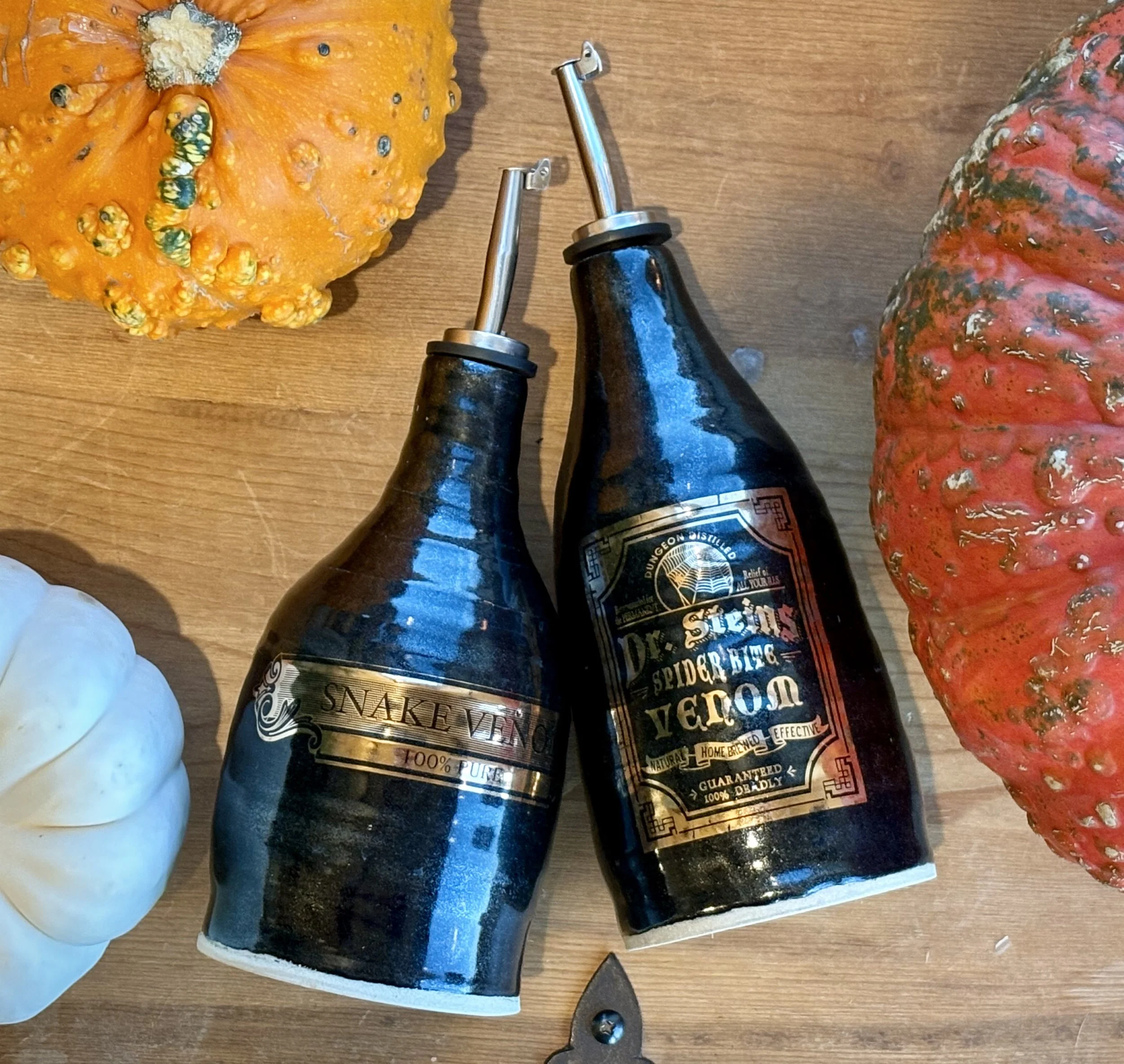 Horror Apothecary Oil Bottles