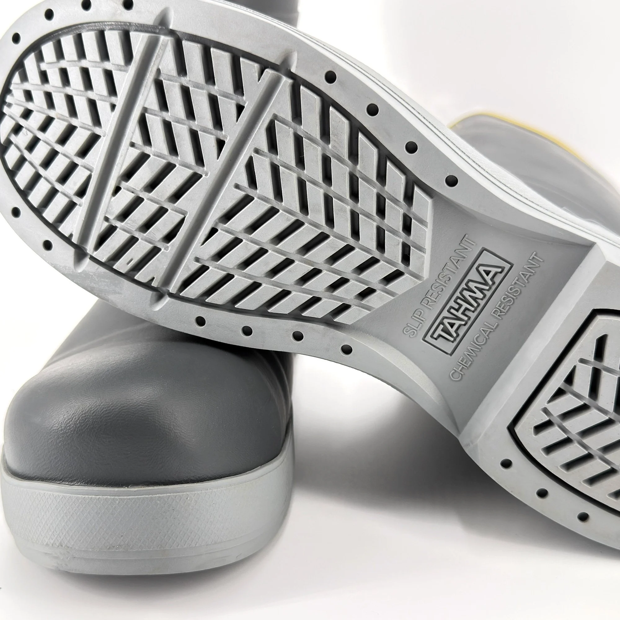 Tahma Griptec boots tread on a white background