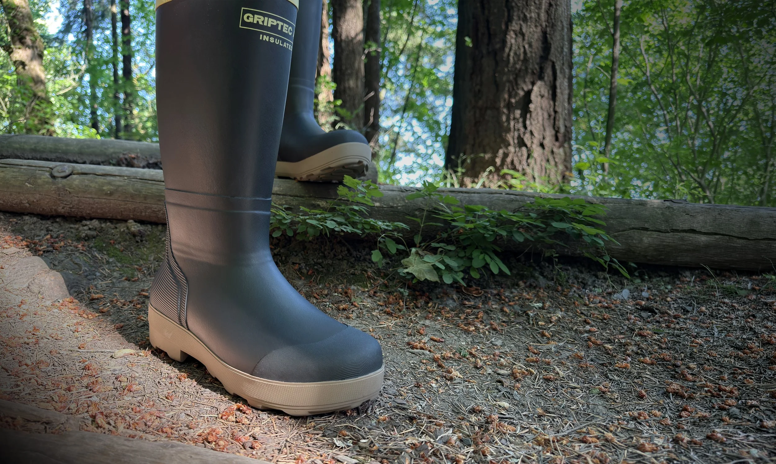 Tahma All Terrain boots on a forest trail
