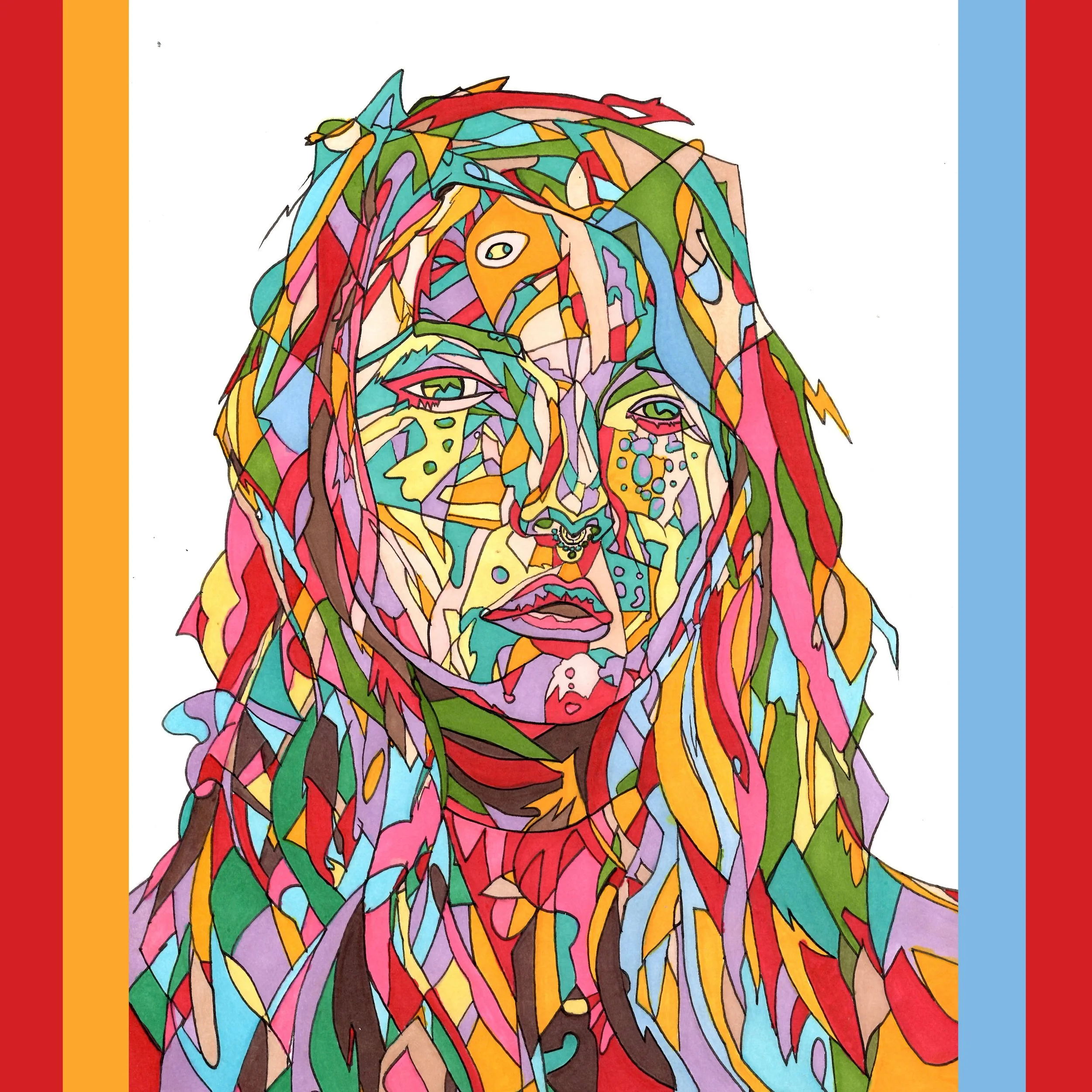 "Lindsey" Pen and Markers