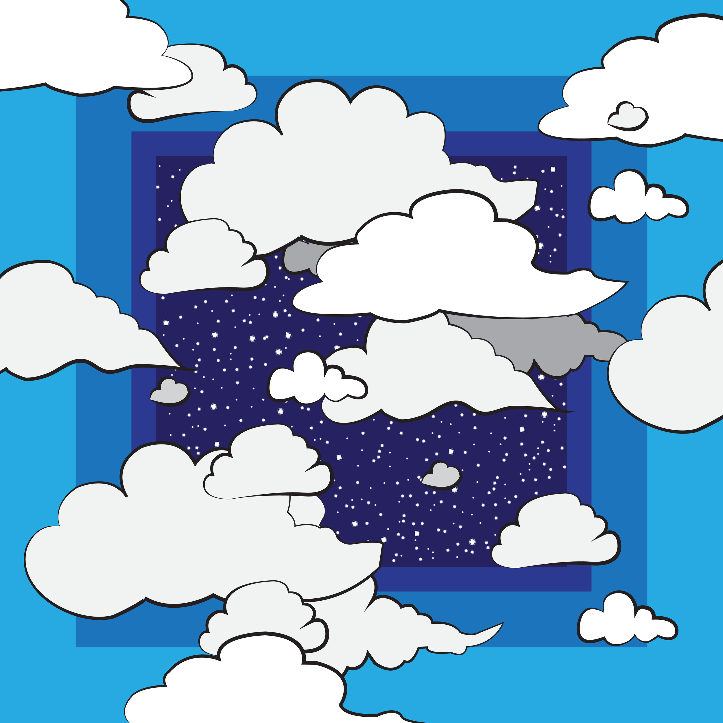 "Cloud Portal," Fine Art Print