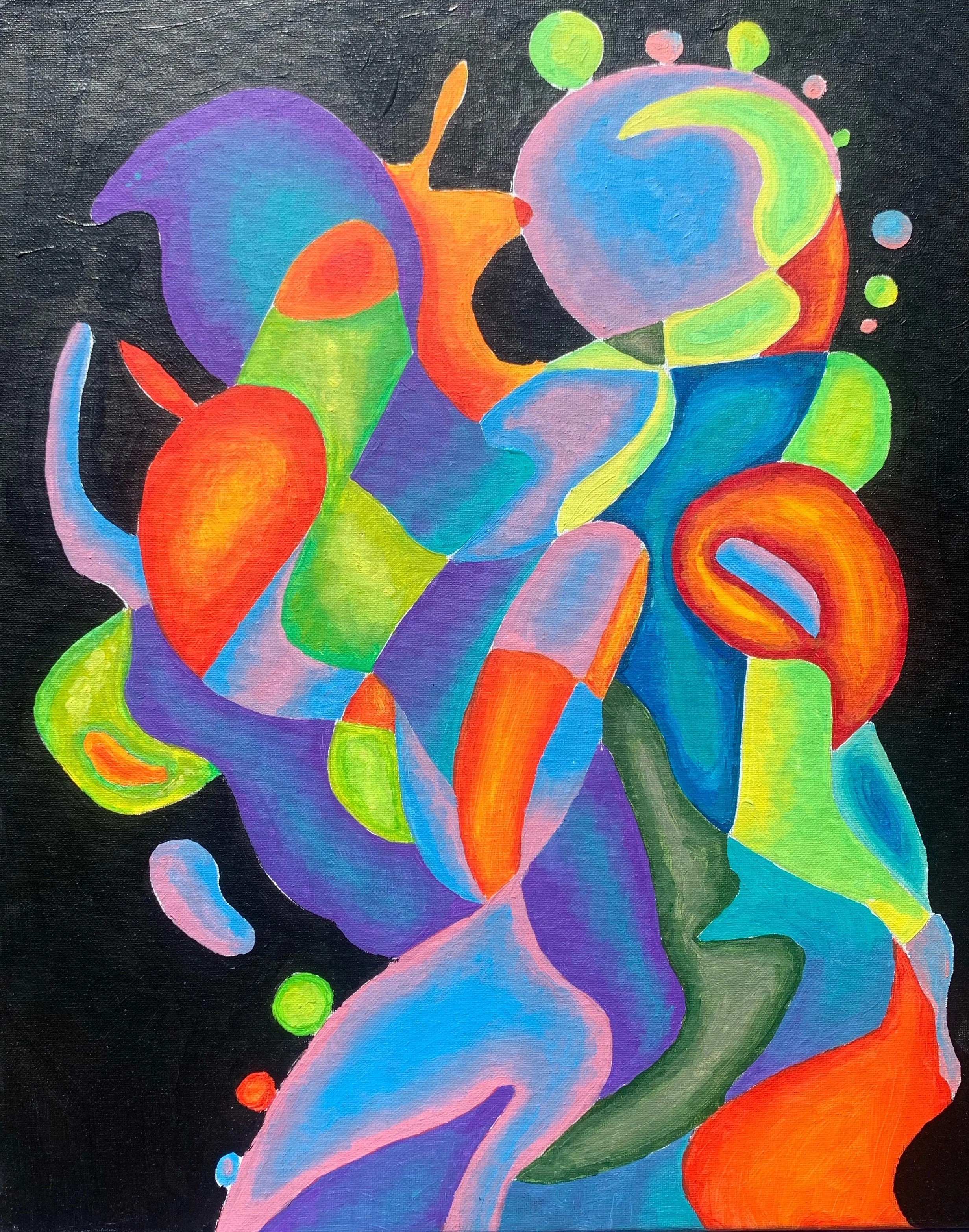 "See you later," Acrylic, 16 x 20 (no prints, Original only)