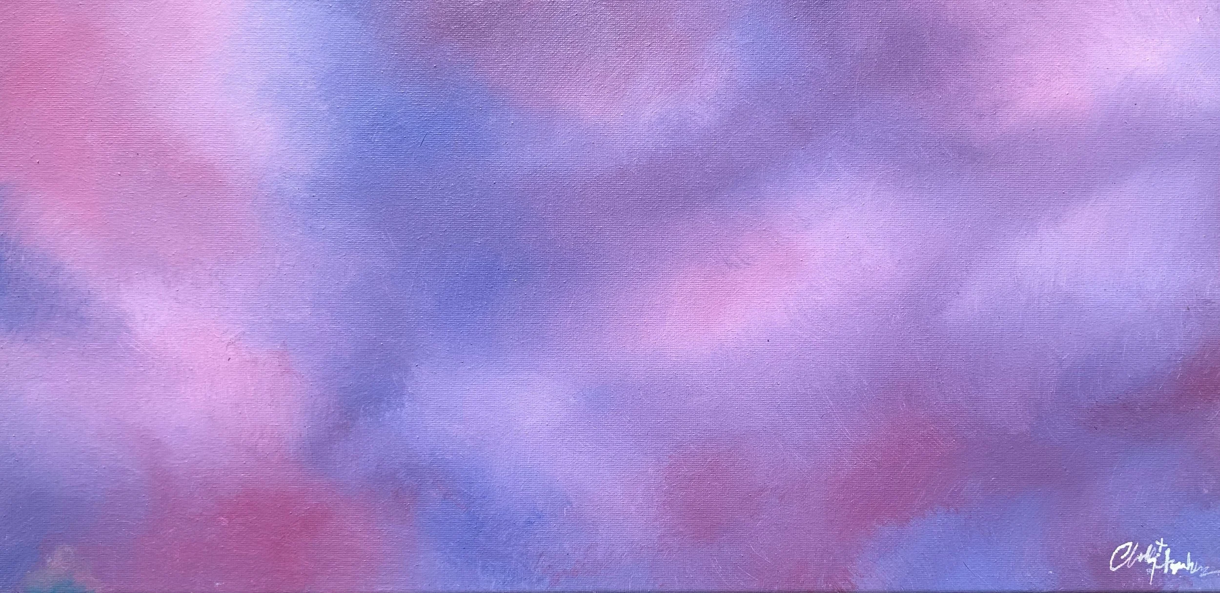 "Purple Abstract," Fine Art Print