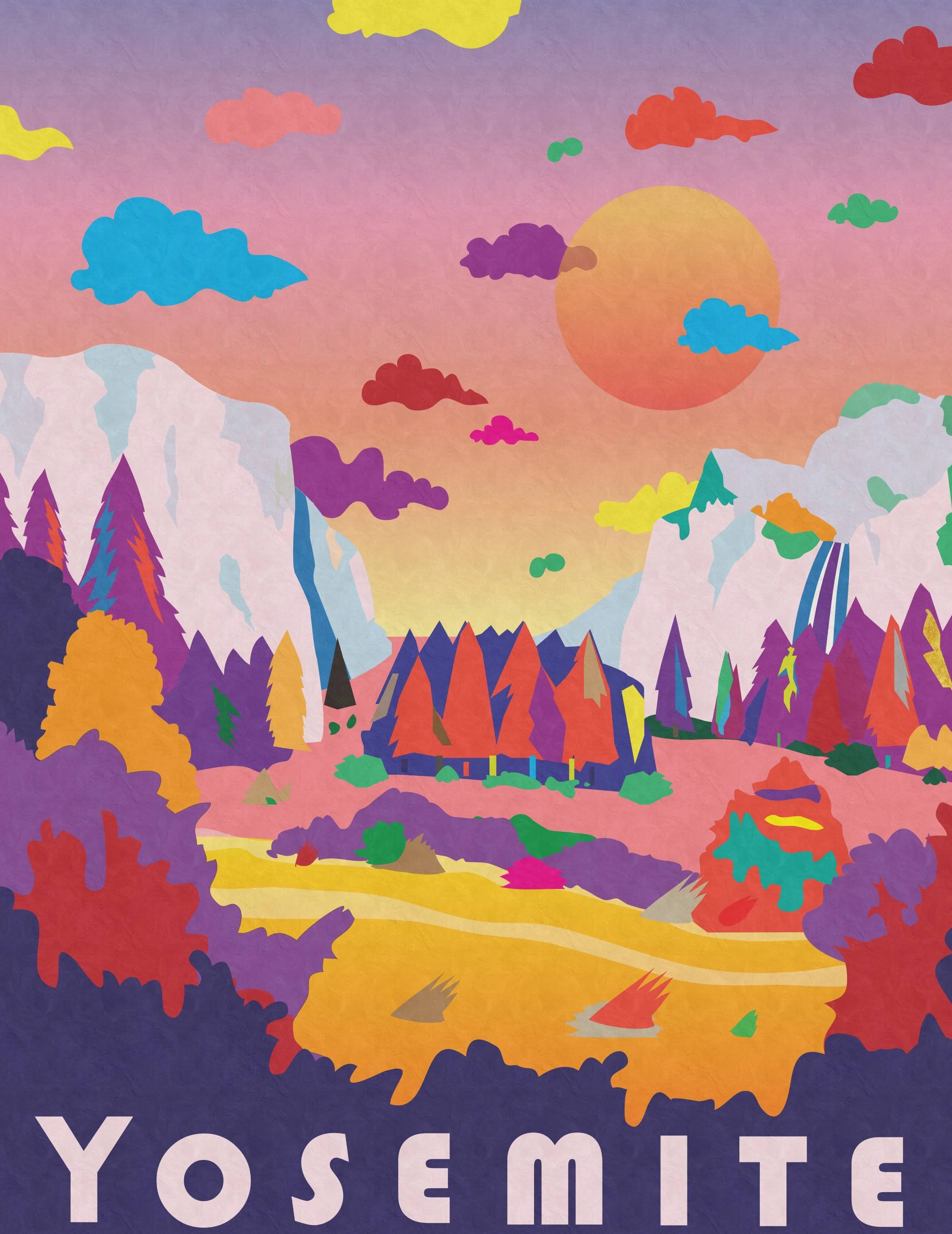 "Yosemite," Fine Art Print