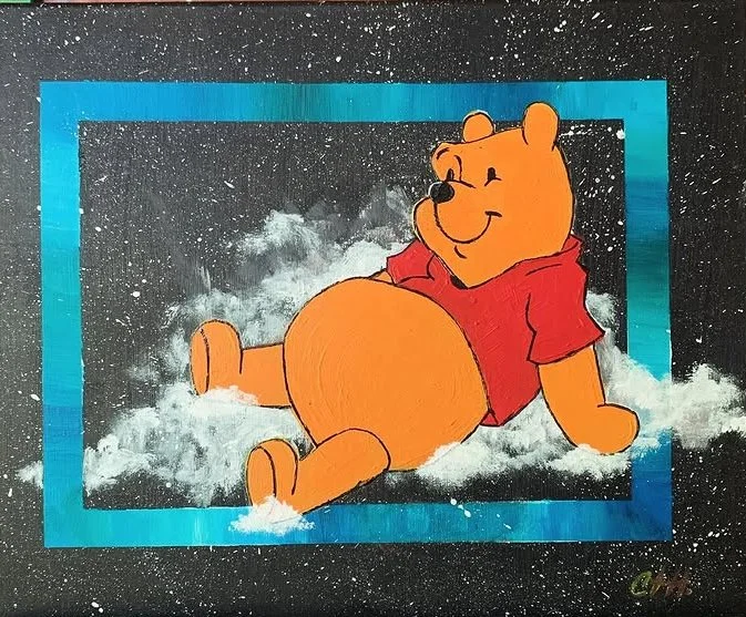 "Pooh," Fine Art Print