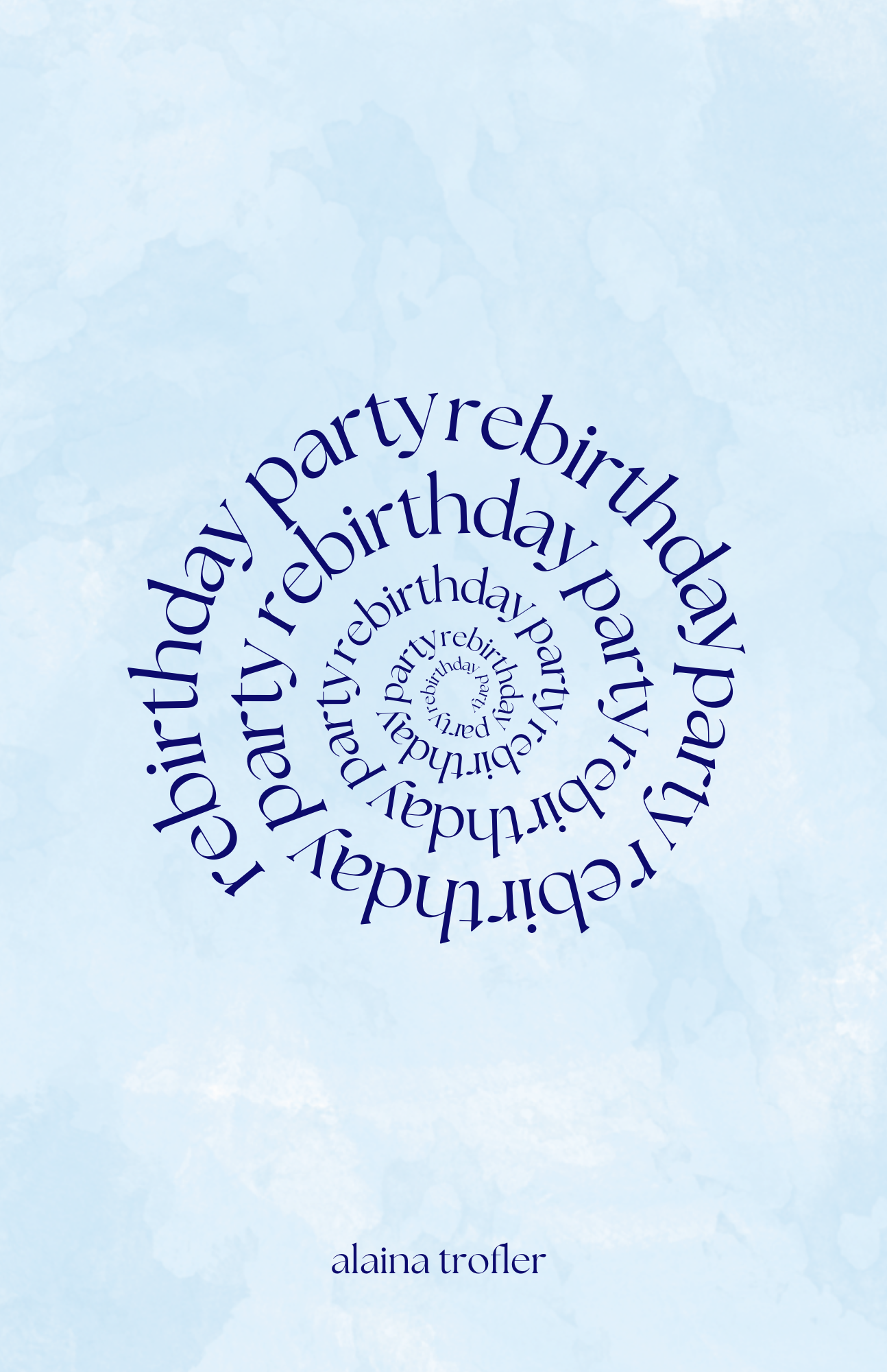 rebirthday party cover art