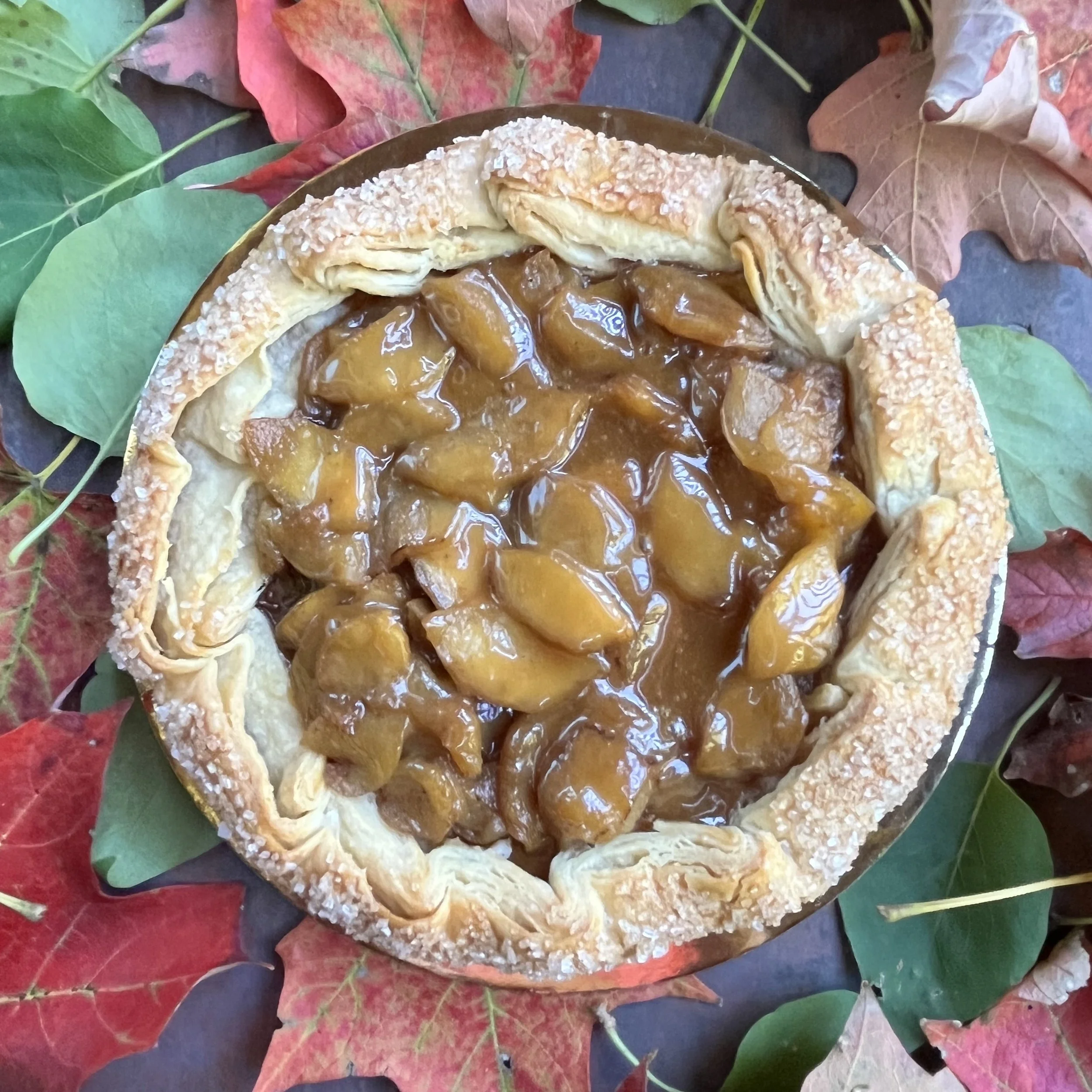 Caramel Apple Galette