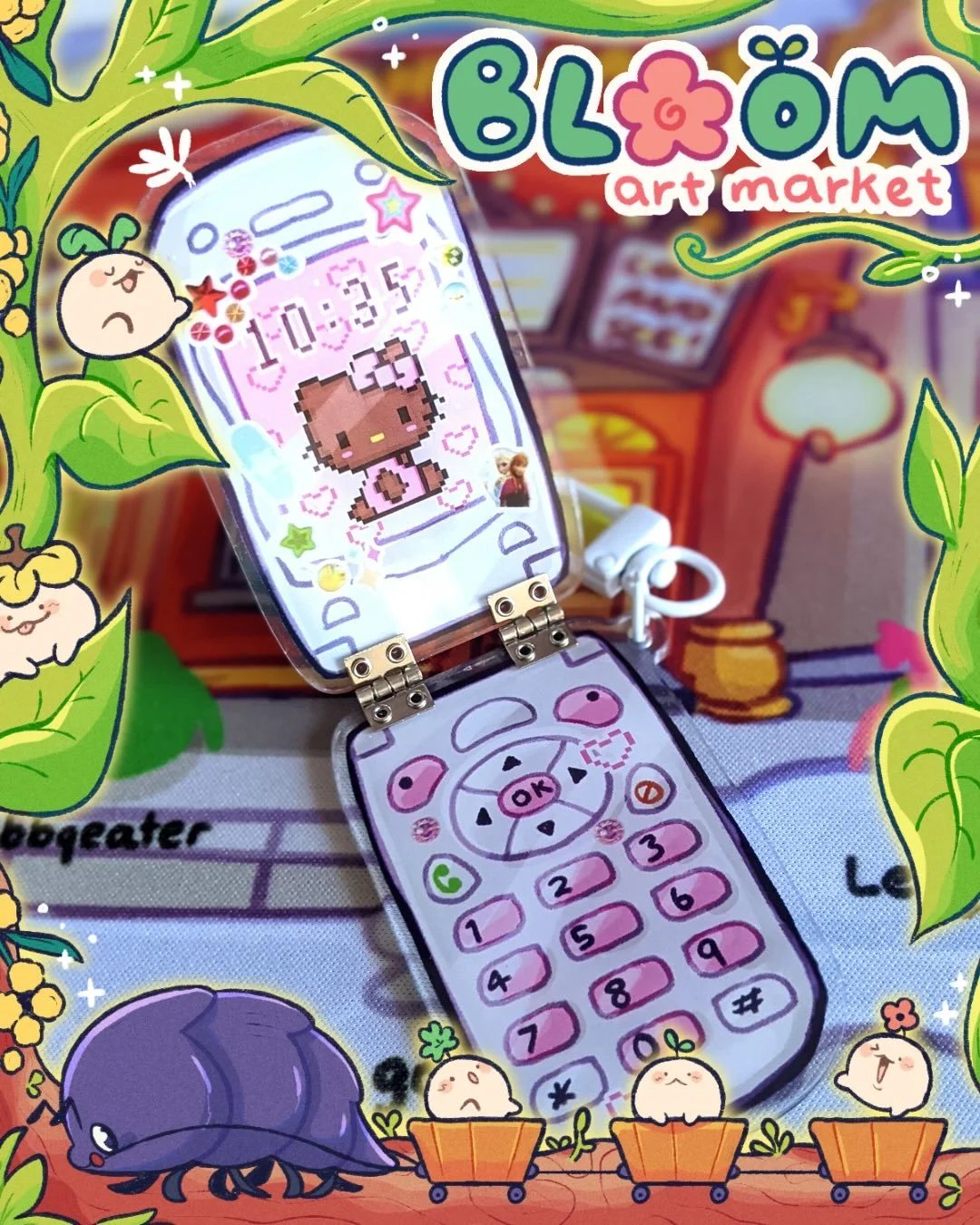 Introducing&hellip; @littlebinkshop 🌱

&ldquo;Littlebink is about comfort and nostalgia. My work reflects my love of cartoons, films and video games. I aim to create cute and comforting pieces that are accessible to everyone!&rdquo;

Come along to B