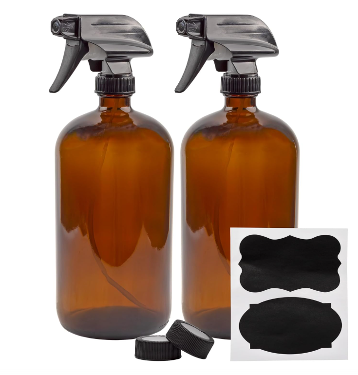 Amber Spray Bottle 