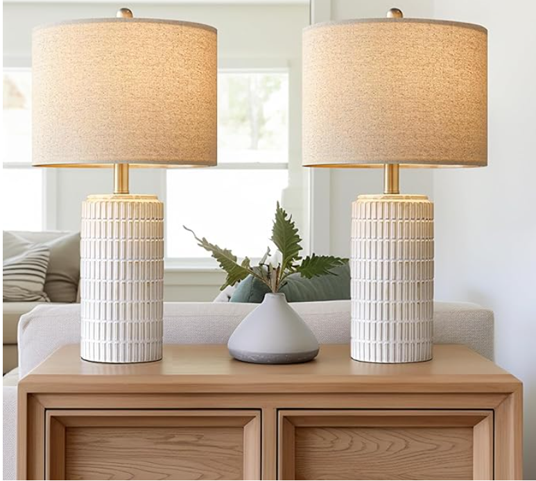 Set of 2 table lamps 