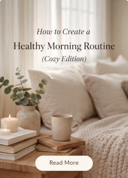 How to Create a Healthy Morning Routine (Cozy Edition)