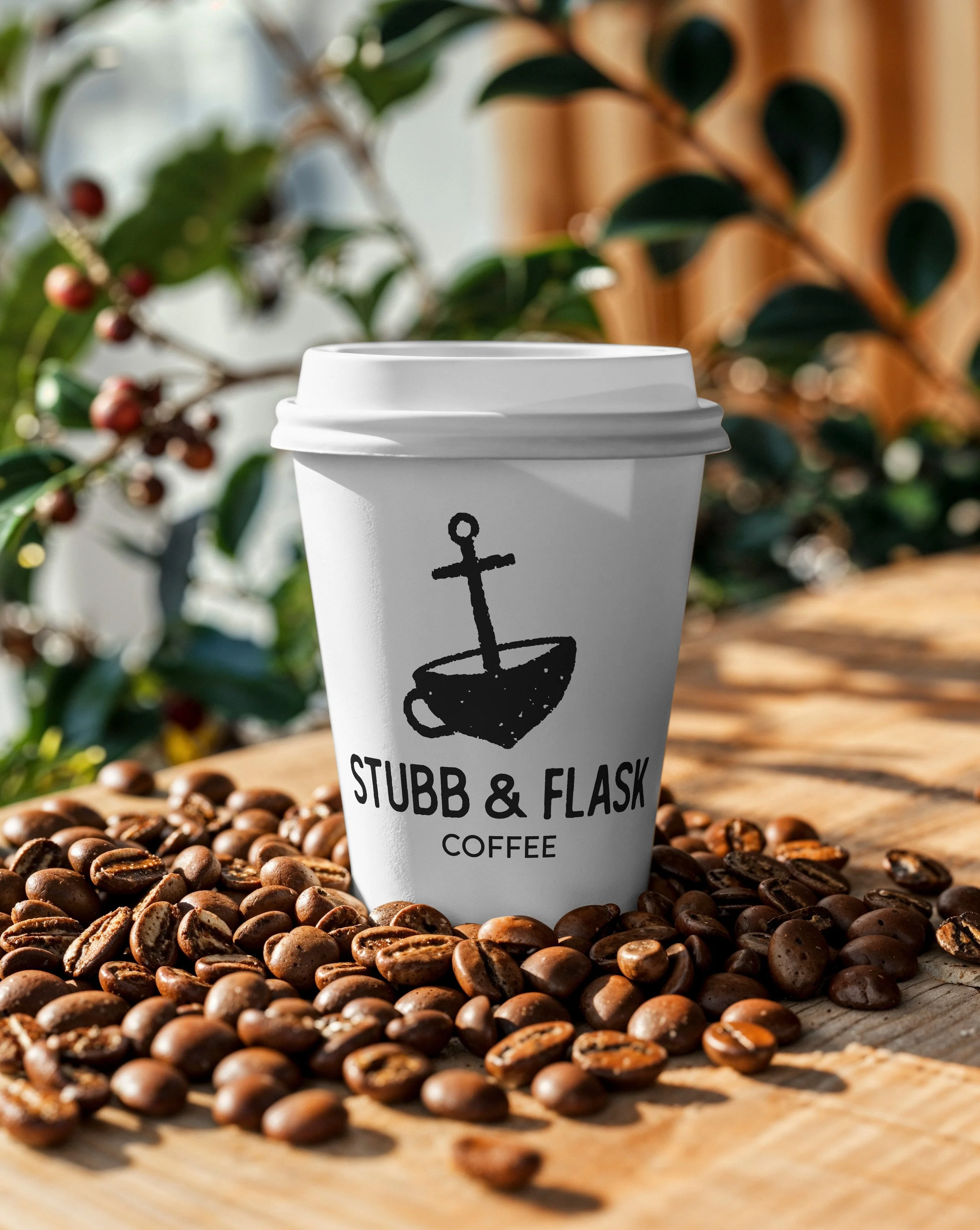 Stubb & Flask: Coffee Brand 