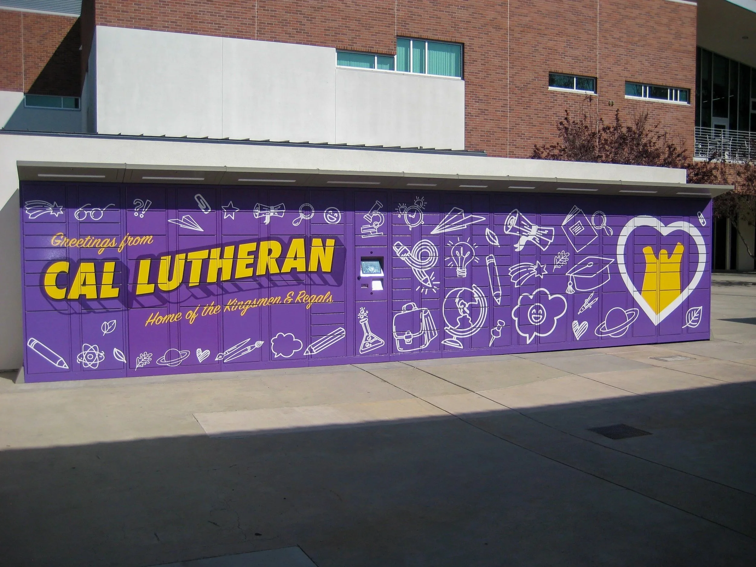 Cal Lutheran Amazon Lockers