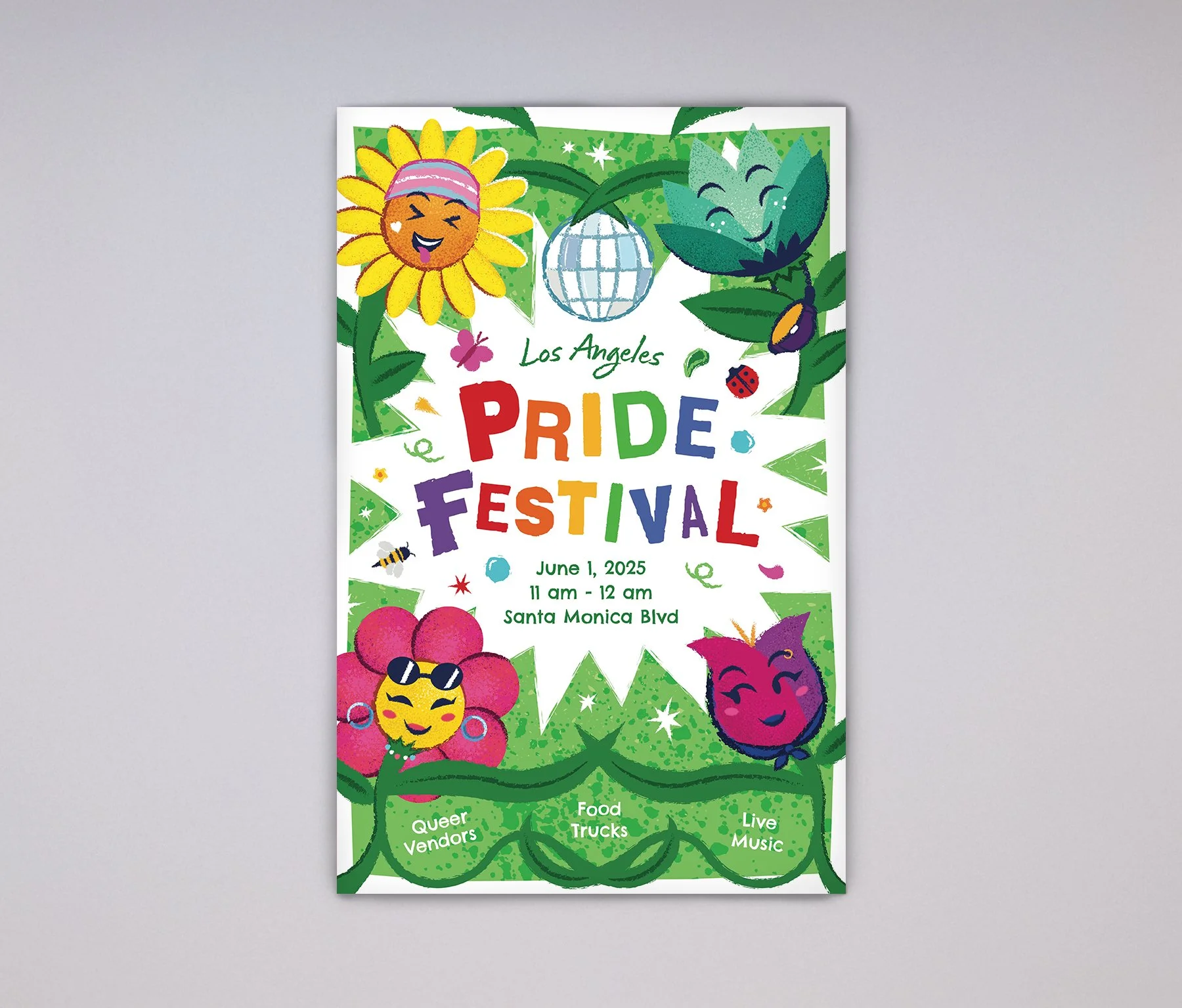 Los Angeles Pride Festival Poster