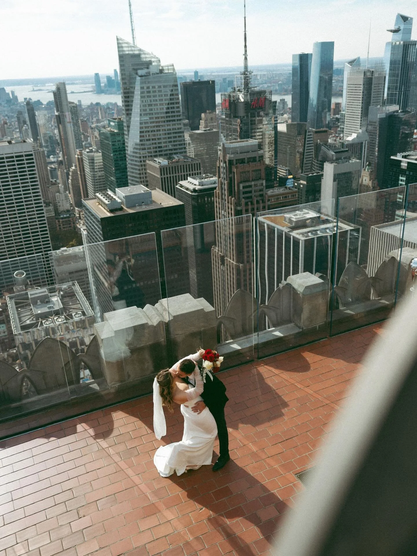 A Top of the Rock love story - caught on a mix of film &amp; digital 

not only was it absolutely stunning, but Tim and Emily have so much chemistry. It was so incredibly simple to capture these stunning photos. Finally edited these from the content 
