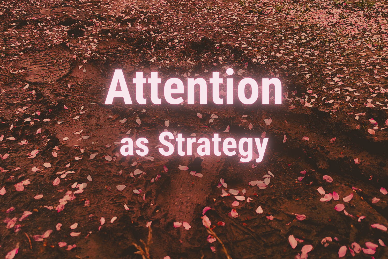 Attention as Strategy
