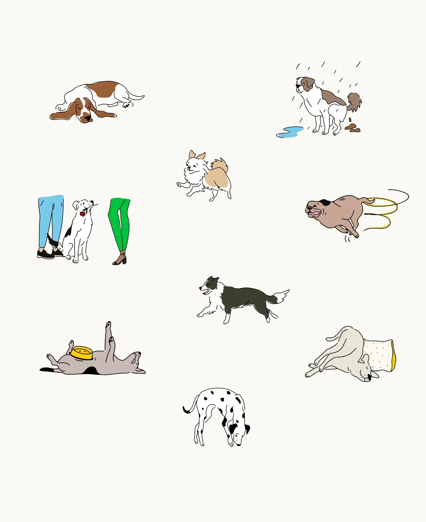 Over the years I think I&rsquo;ve illustrated 100+ pups for awesome pet food brand @animalslikeus and I&rsquo;ve loved every brief! Dogs have so much personality and bring us so much joy. Swipe to the end to see my favourite pup(and the one which rep