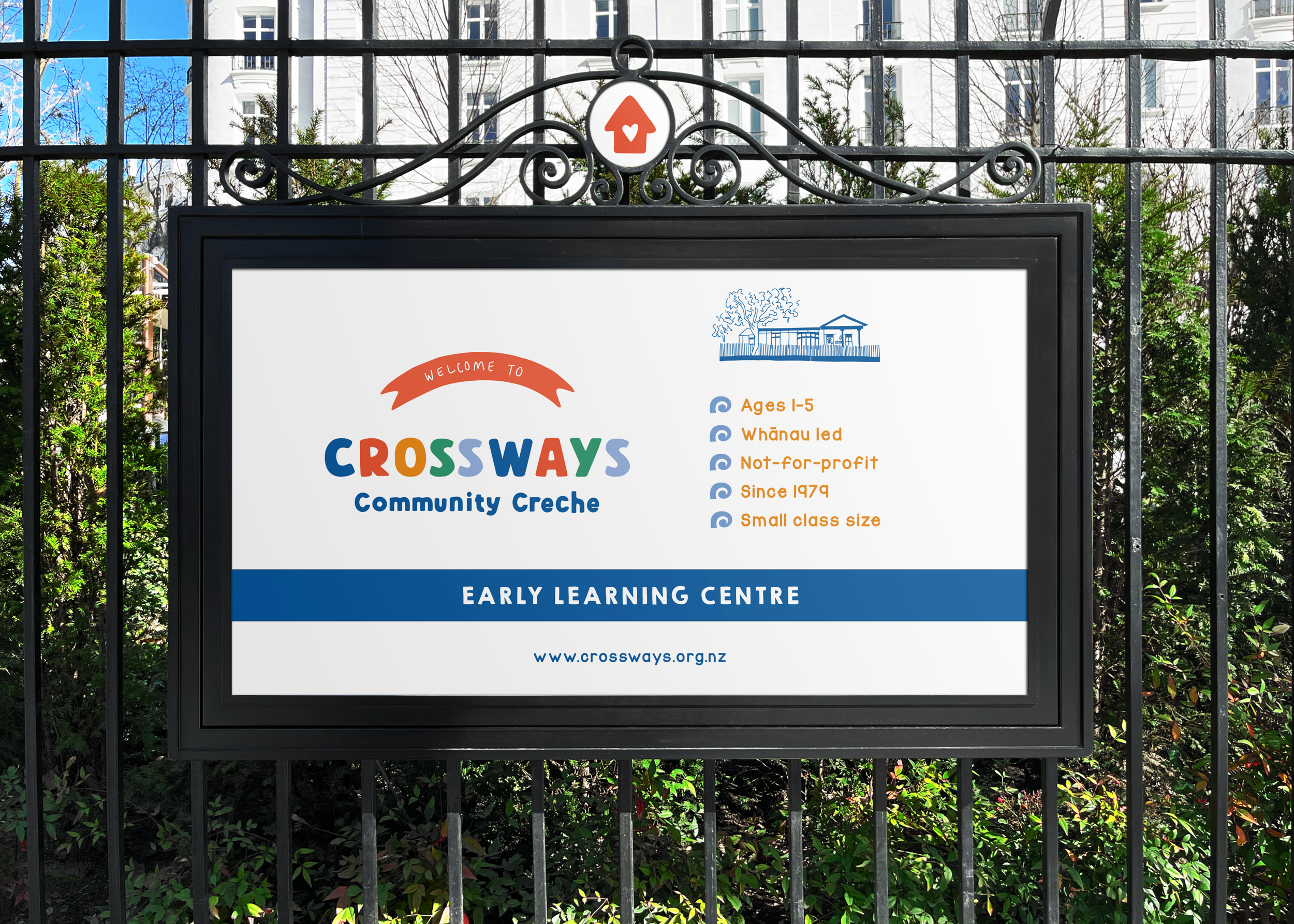 Crossways Sign by Nat