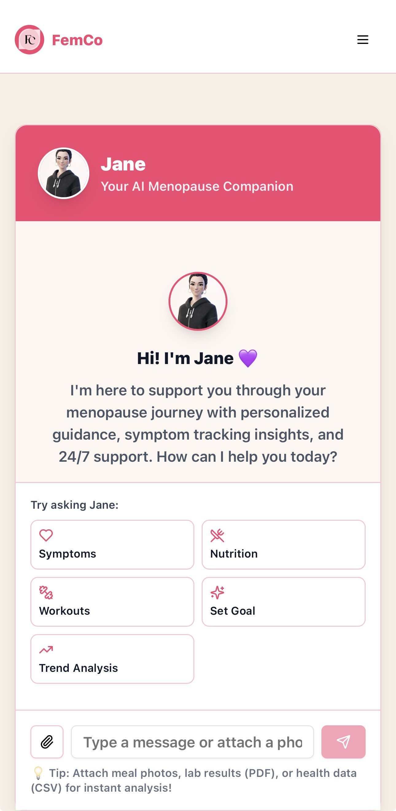 femco-menopause-ai-app-screenshot-ask-jane.jpeg