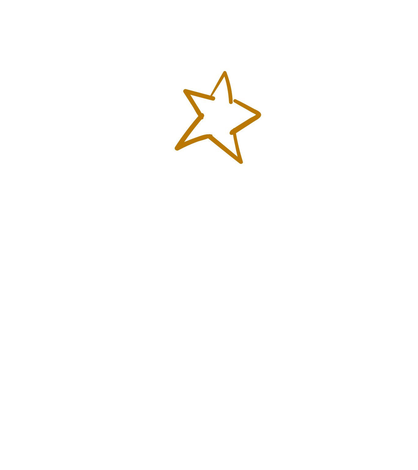 Black chalkboard with white handwritten text reads 'Best Teacher Ever' and a gold outlined star above the text.